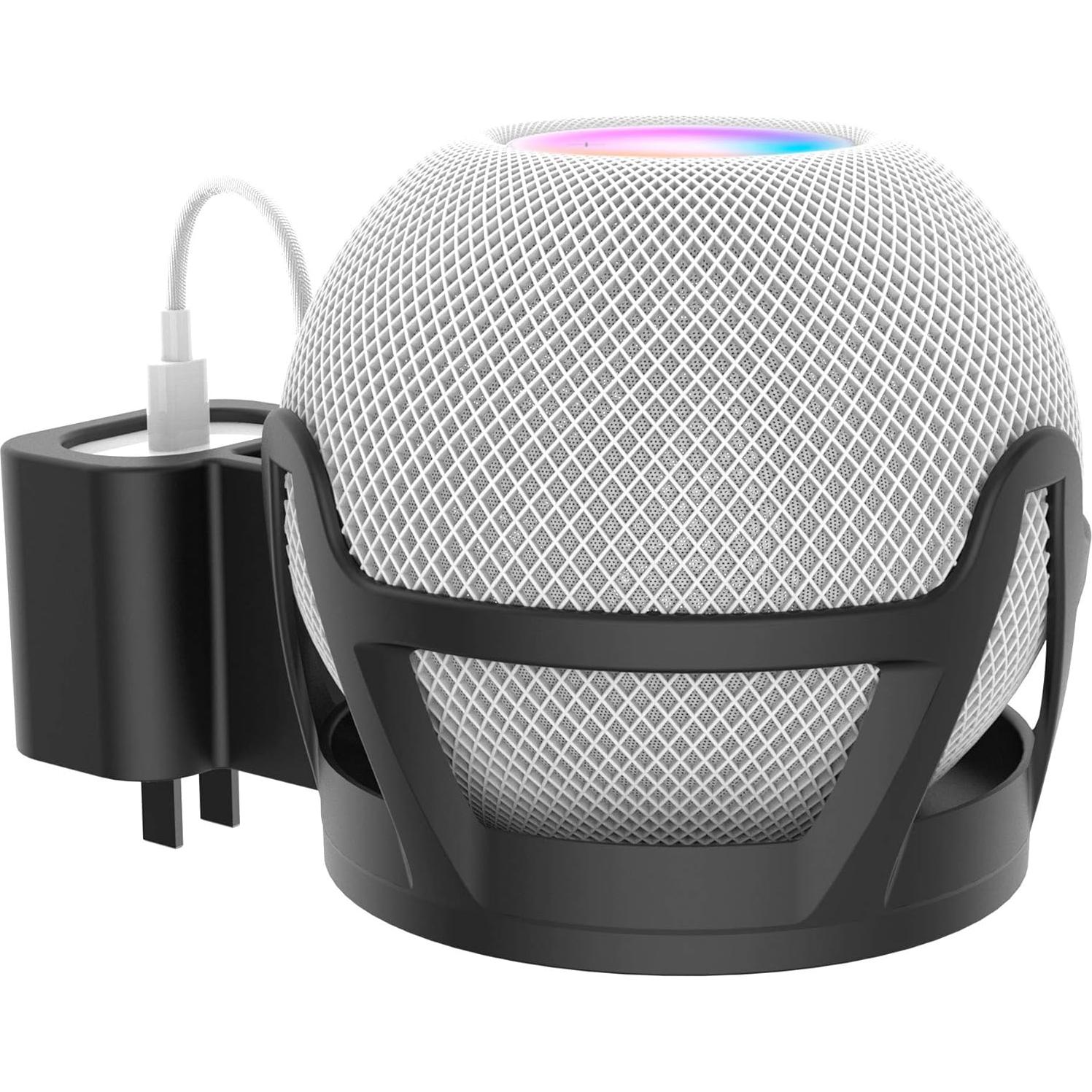 Soporte de Pared Ouligei para Homepod Mini - Negro, Sin Tornillos