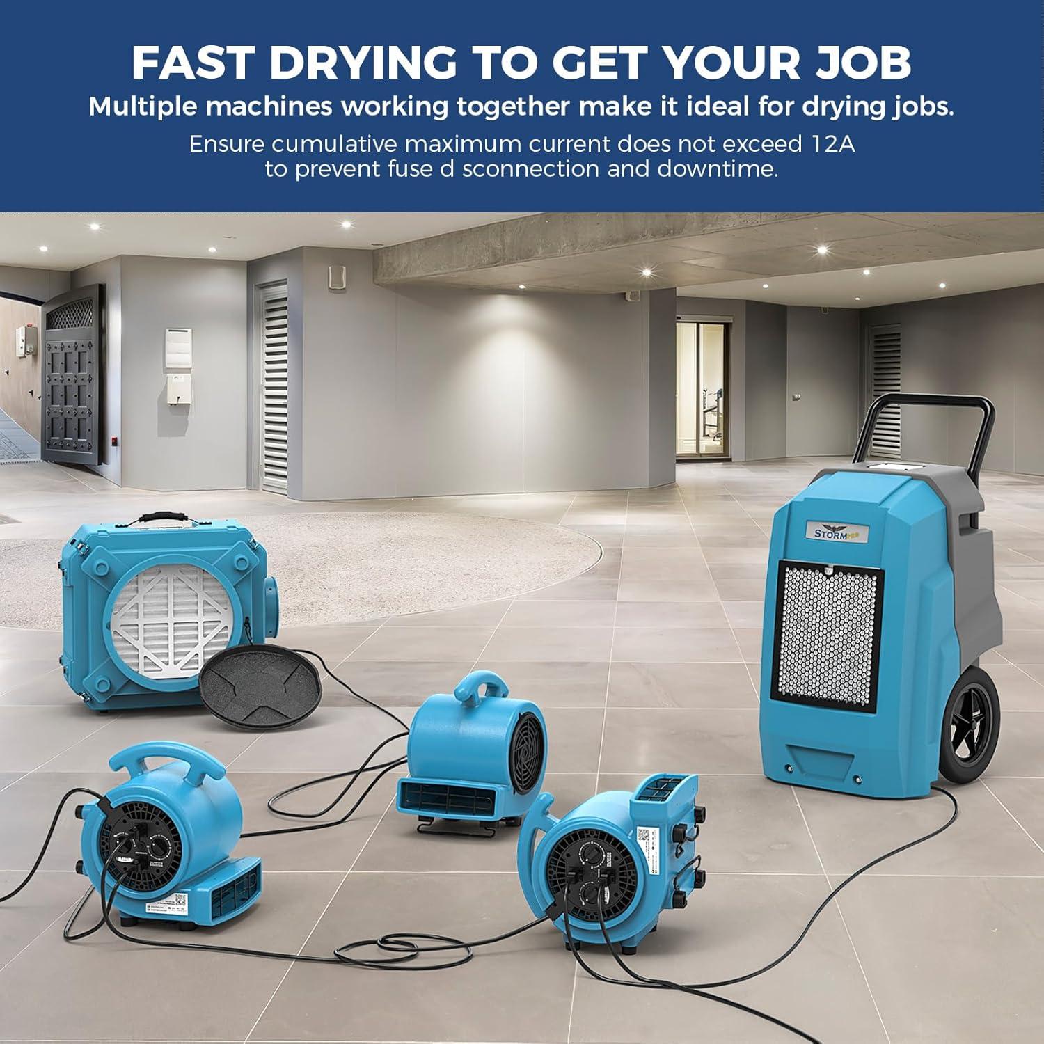 Ventilador Soplador ALORAIR GE1000AT 1000 CFM 3 Velocidades