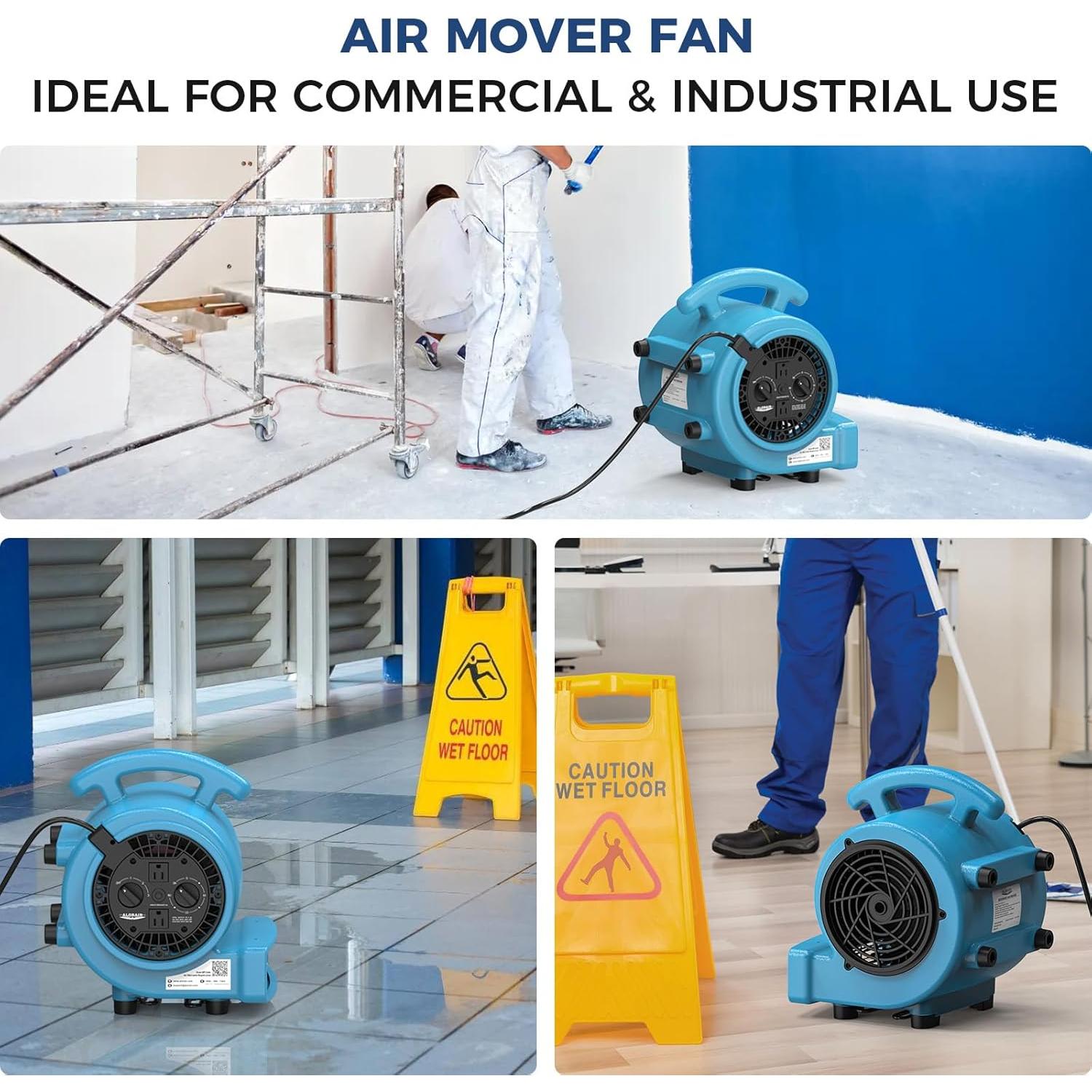 Ventilador Soplador ALORAIR GE1000AT 1000 CFM 3 Velocidades