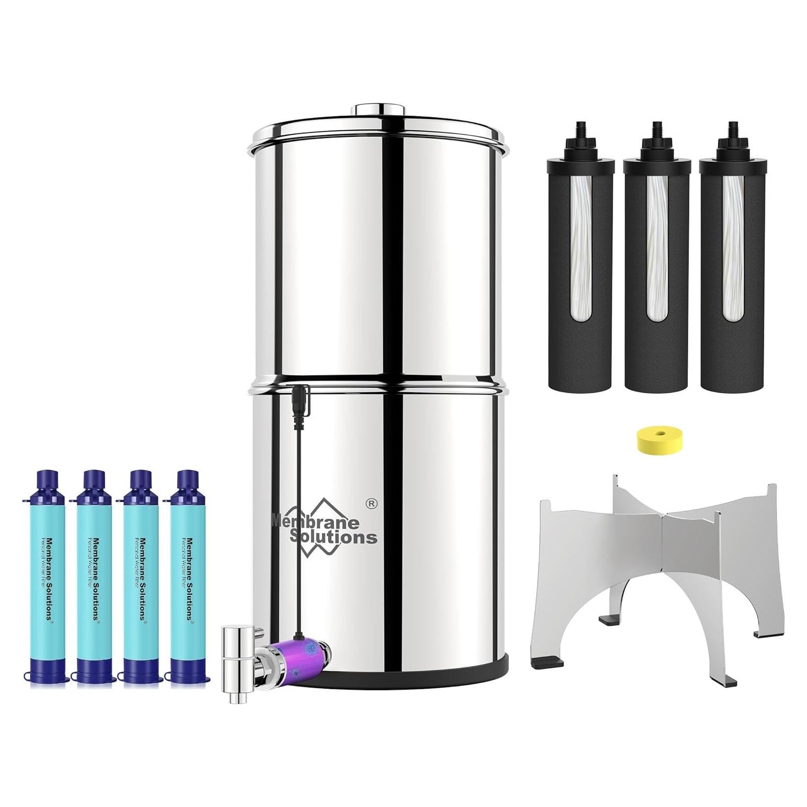 Filtro de Agua de Encimera Membrane Solutions UV 5 Etapas
