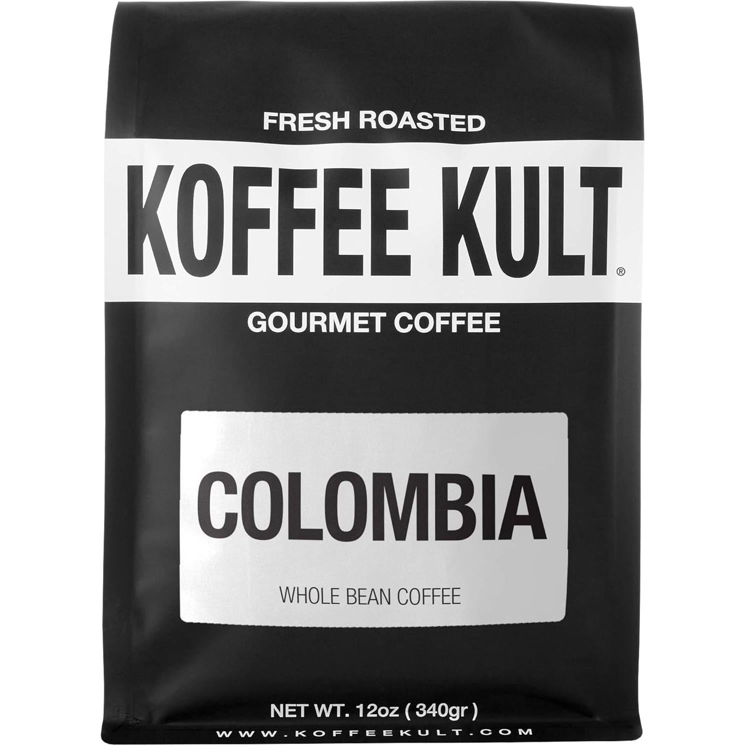 Café Koffee Kult Colombiano Tostado Medio Grano Entero 340g