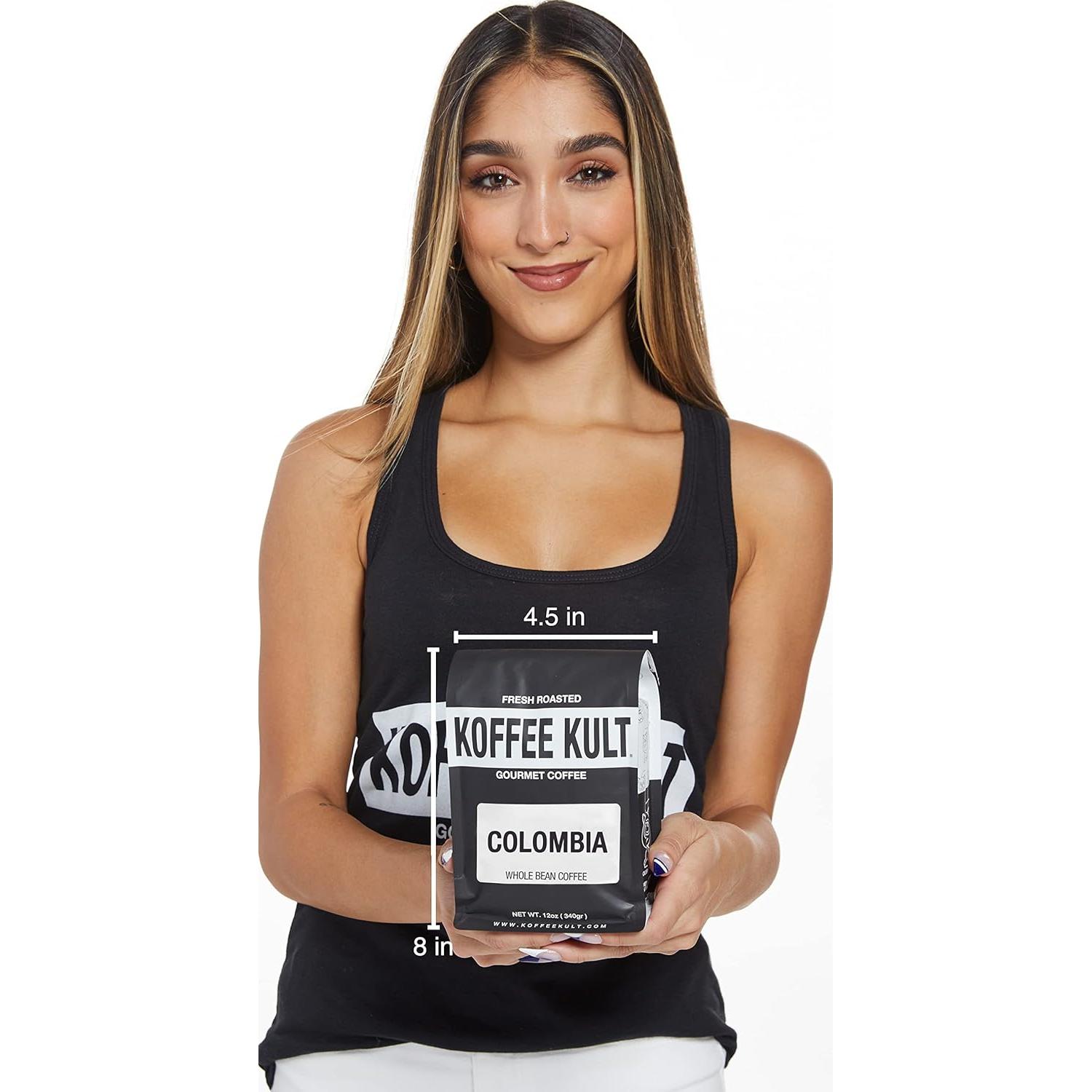 Café Koffee Kult Colombiano Tostado Medio Grano Entero 340g