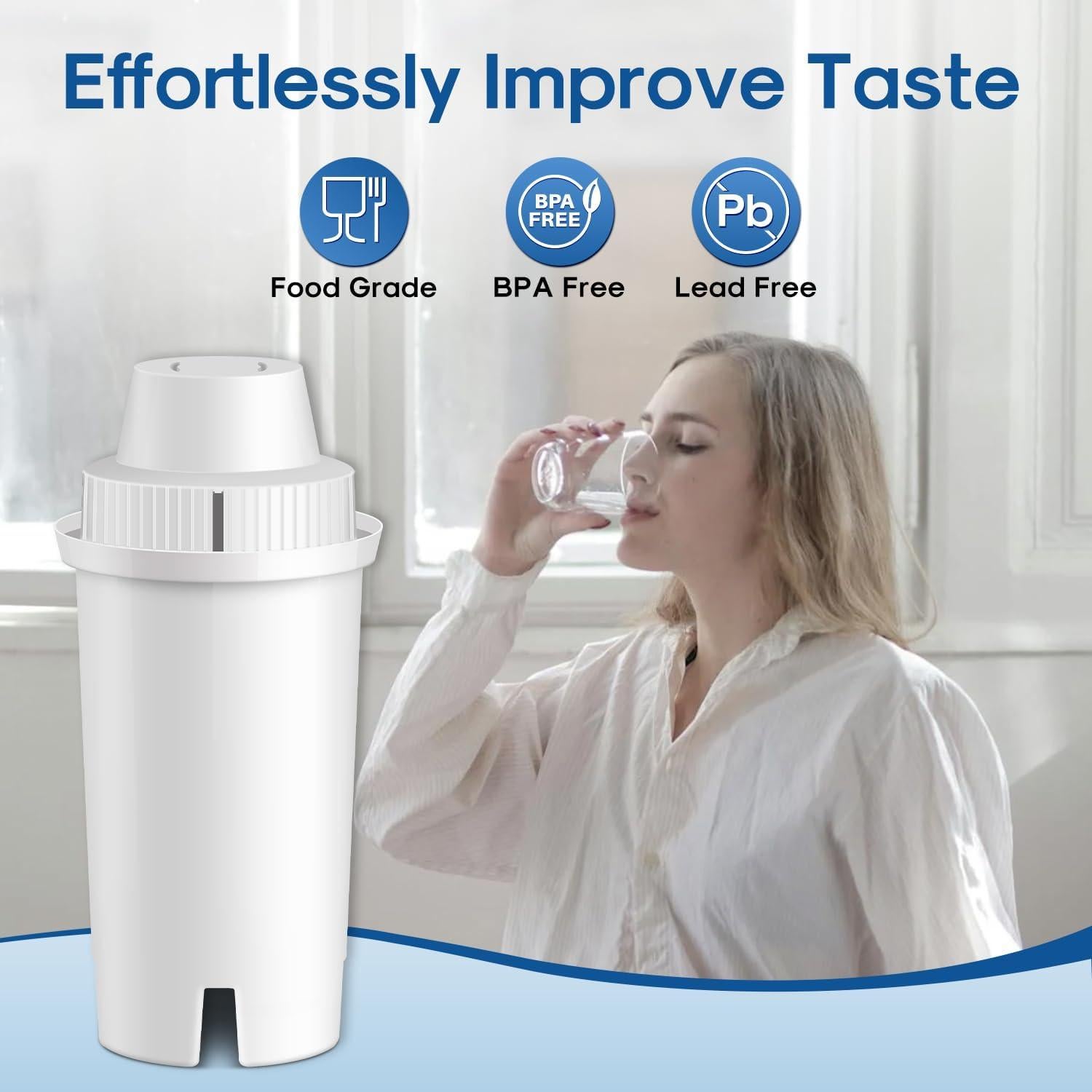 Filtro de Agua ICEPURE para Jarras Brita - 3 Unidades