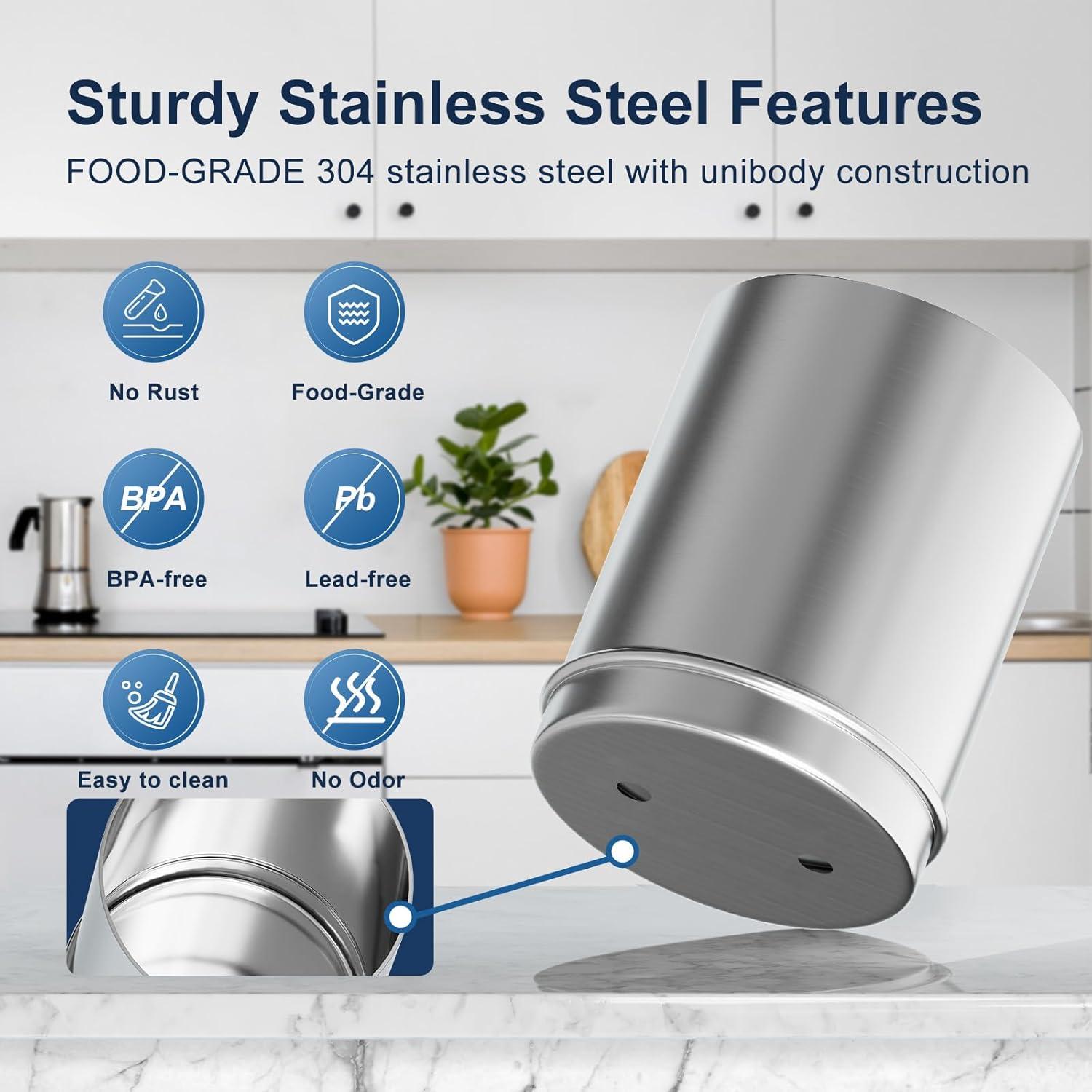 Sistema de filtración de agua Purewell 5.68L acero inoxidable