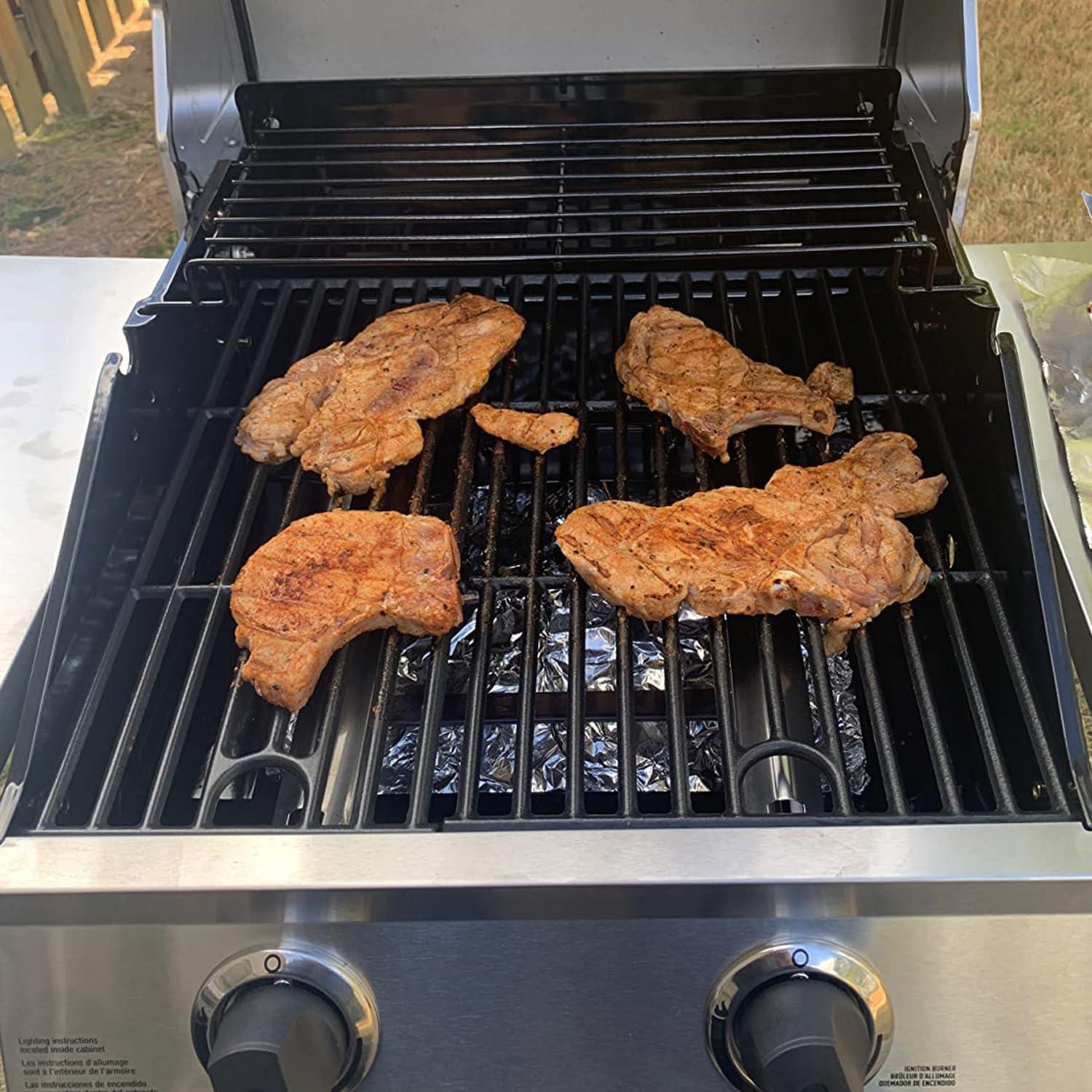 Rejilla de Parrilla y Placa de Calor BQMAX para Charbroil 2 Quemadores