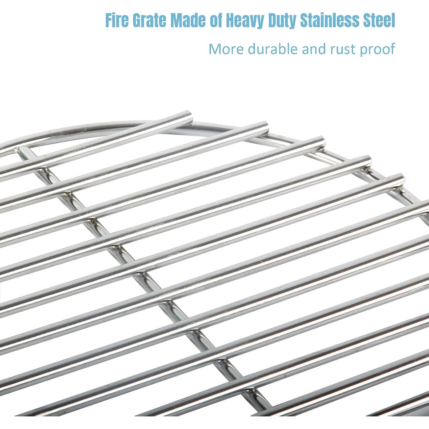 Parrilla de Carbón KAMaster 10.25" Acero Inoxidable para BBQ