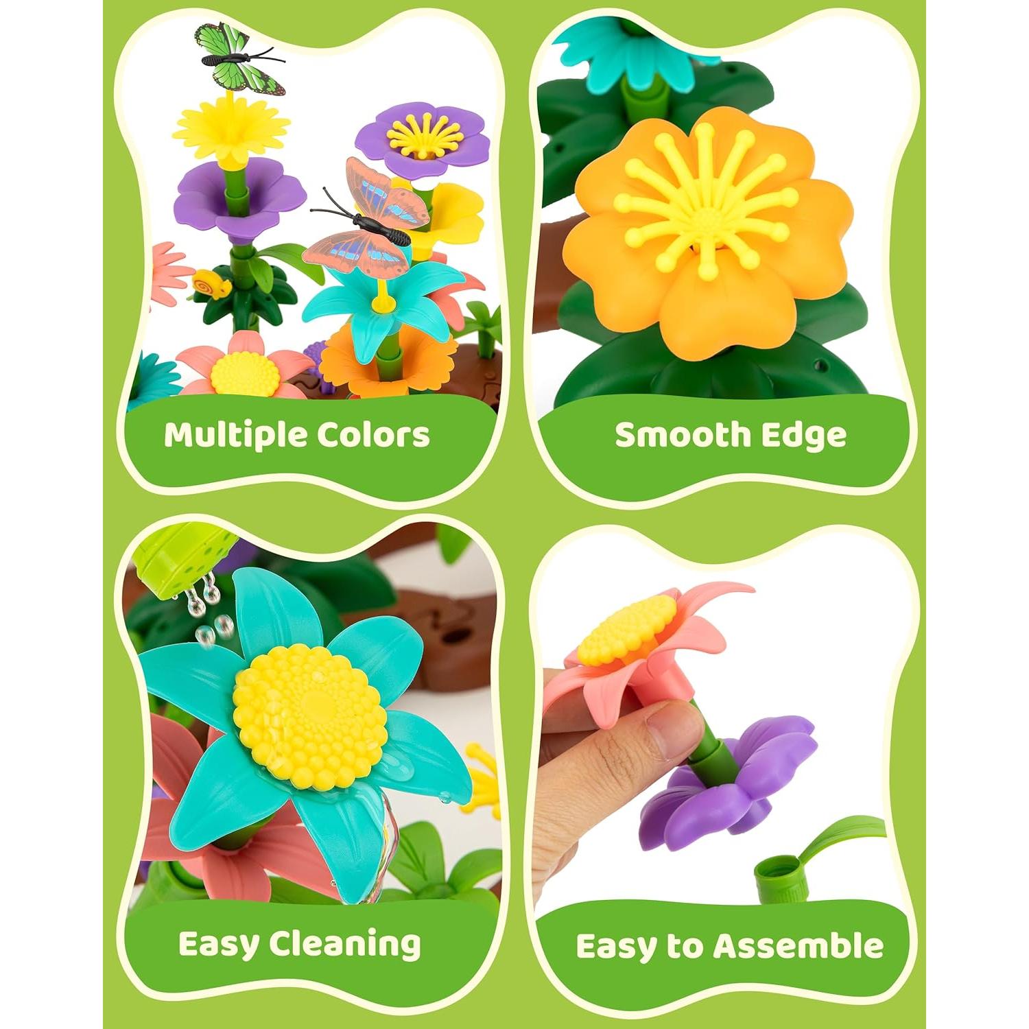 Kit de Jardinería para Niños Funsland 183 Piezas Creativo