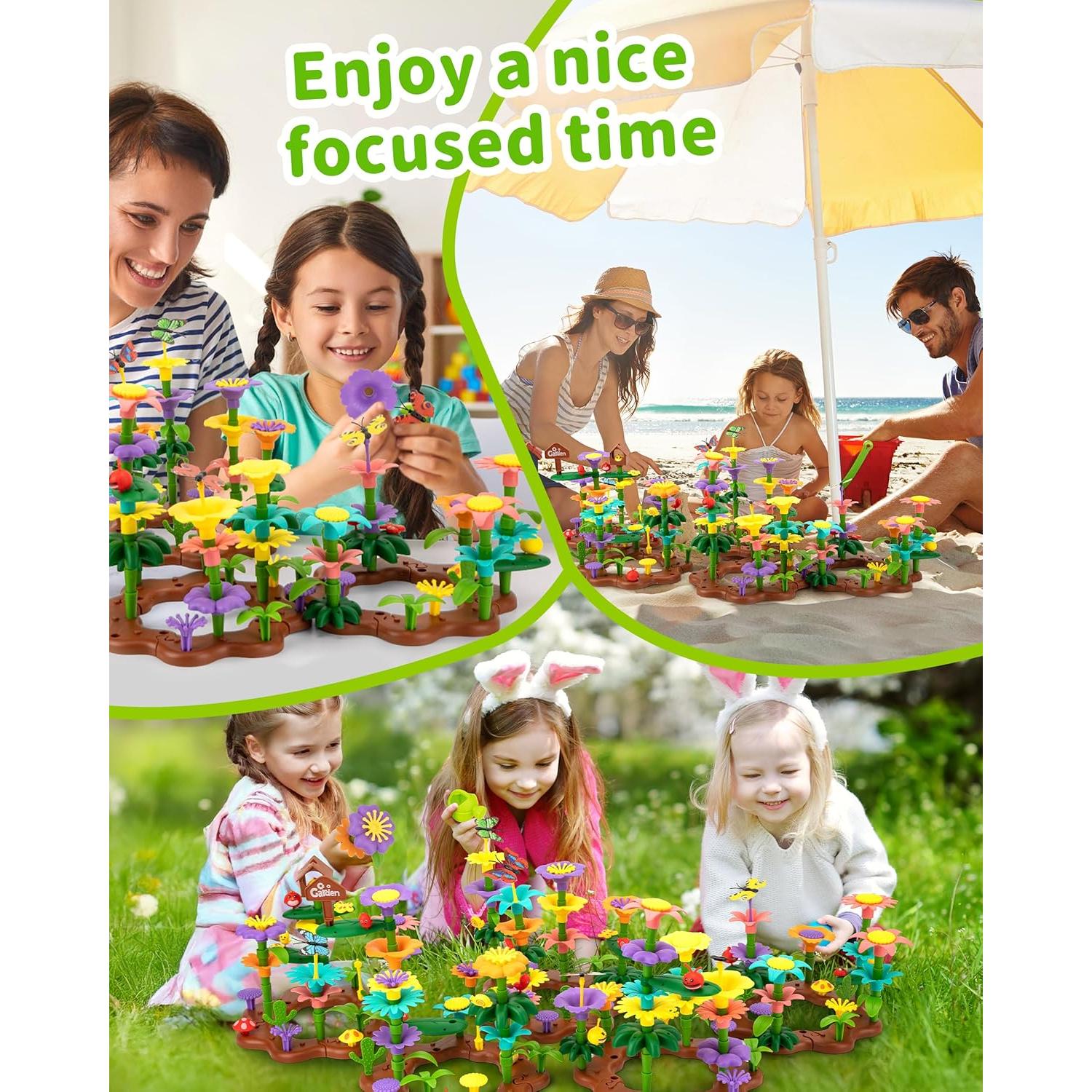 Kit de Jardinería para Niños Funsland 183 Piezas Creativo