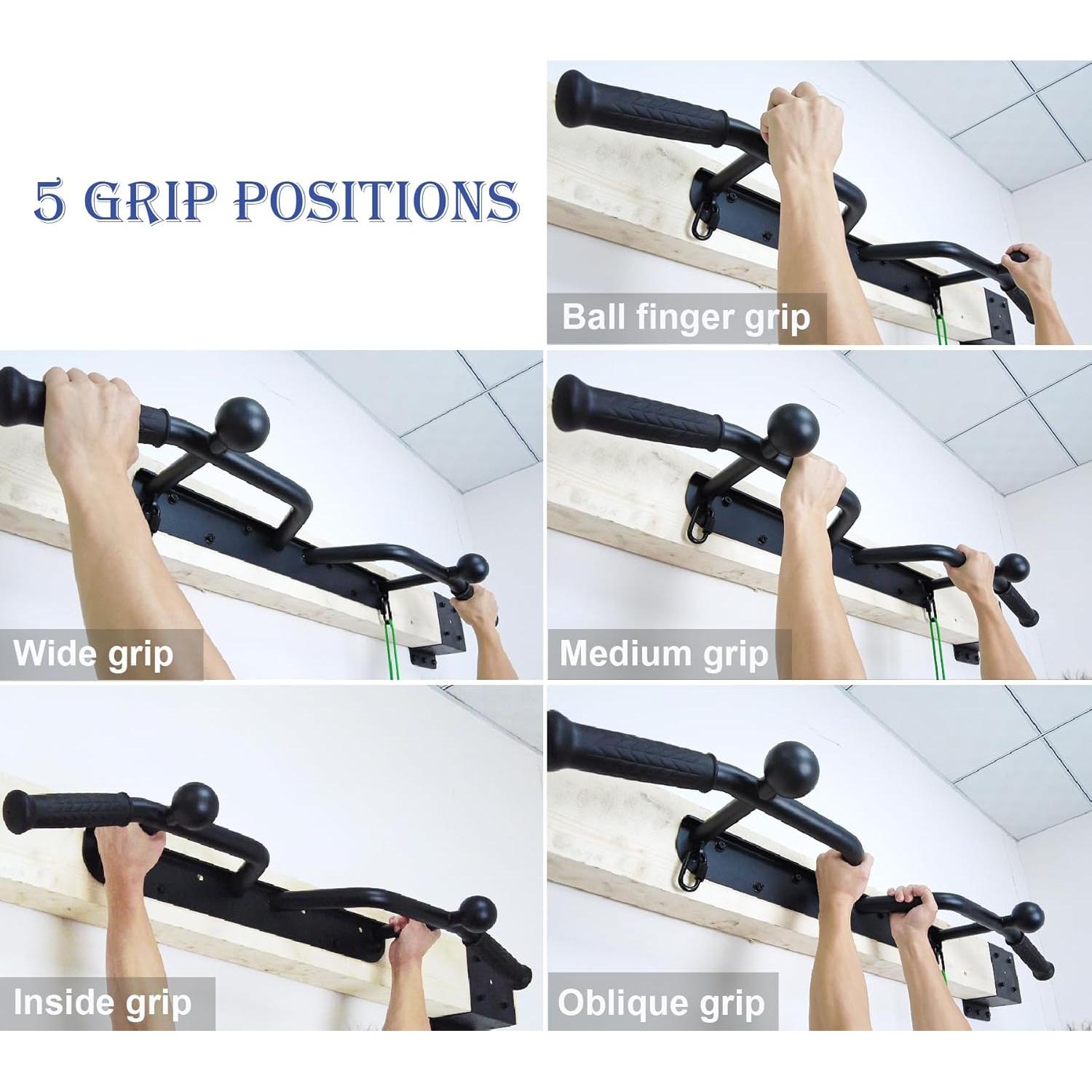 Barra de Dominadas Montada en Pared BeneLabel 99 cm Multifuncional