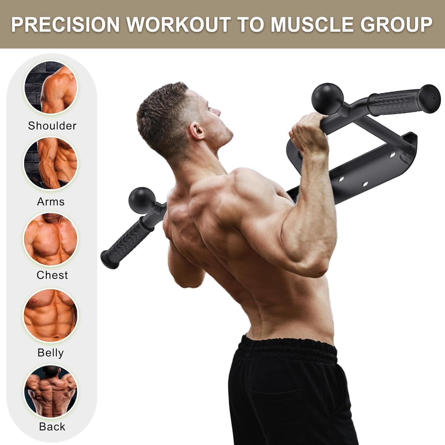 Barra de Dominadas Montada en Pared BeneLabel 99 cm Multifuncional