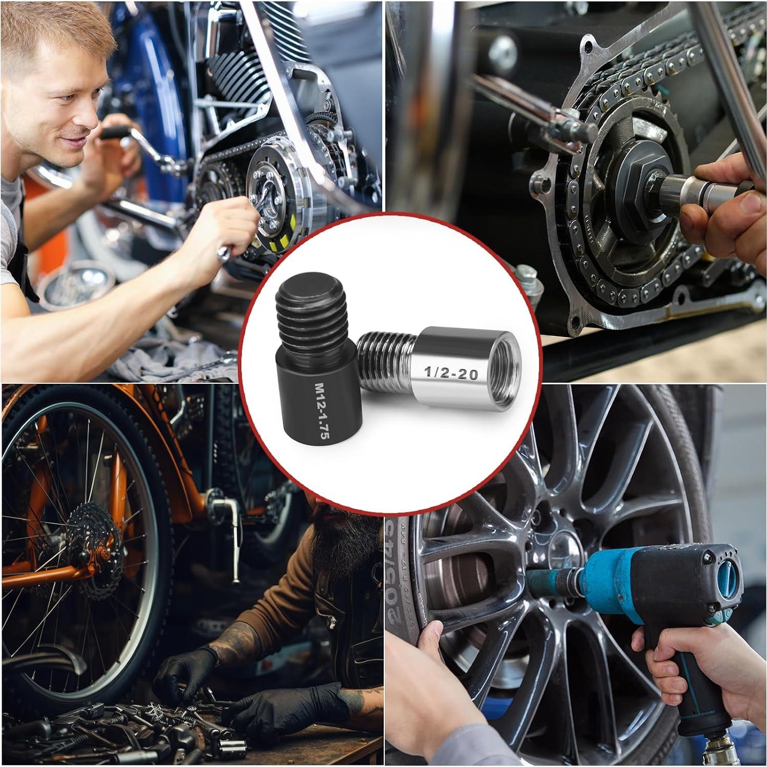 Verificador de Roscas Comfylichi 44 Medidores Estándar y Métrico