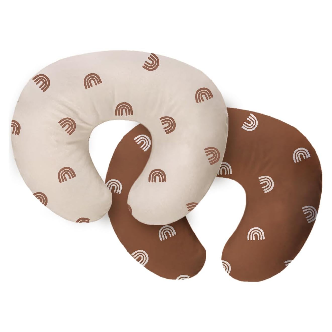 Funda de Almohada de Lactancia Lethooly Boho Arcoíris - 2 Piezas