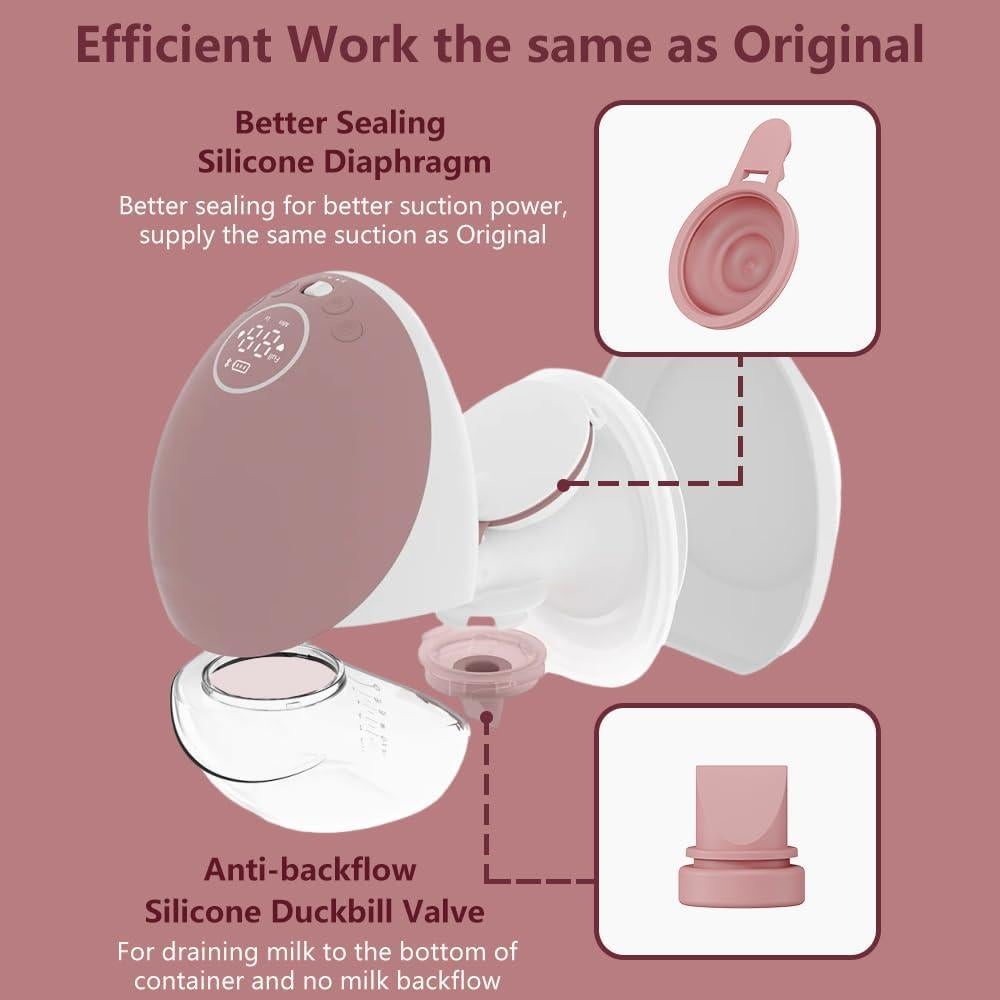 4 Piezas Diafragmas de Silicona BDICOVE para Momcozy M9