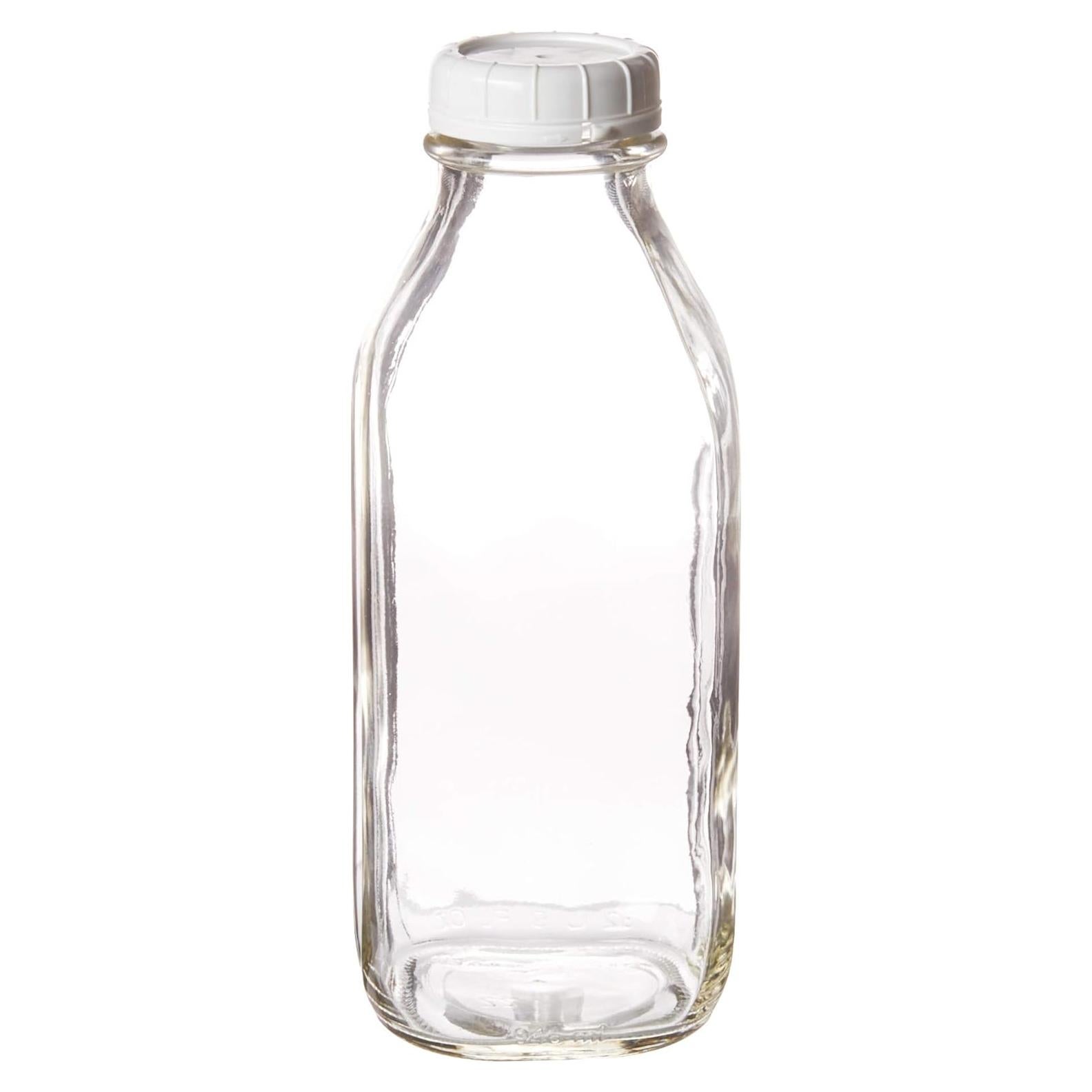 Botella de Leche de Vidrio 1000 ml The Dairy Shoppe - Reutilizable