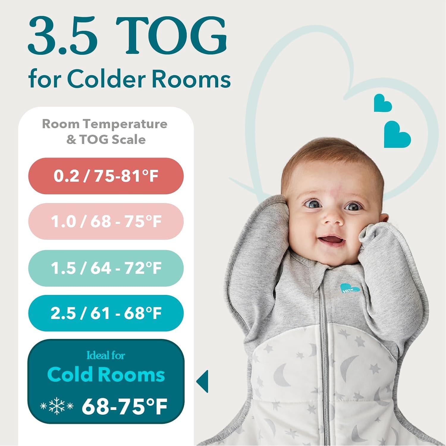 Saco de Dormir Swaddle UP Amor para Soñar Recién Nacido 3.5 TOG Oliva