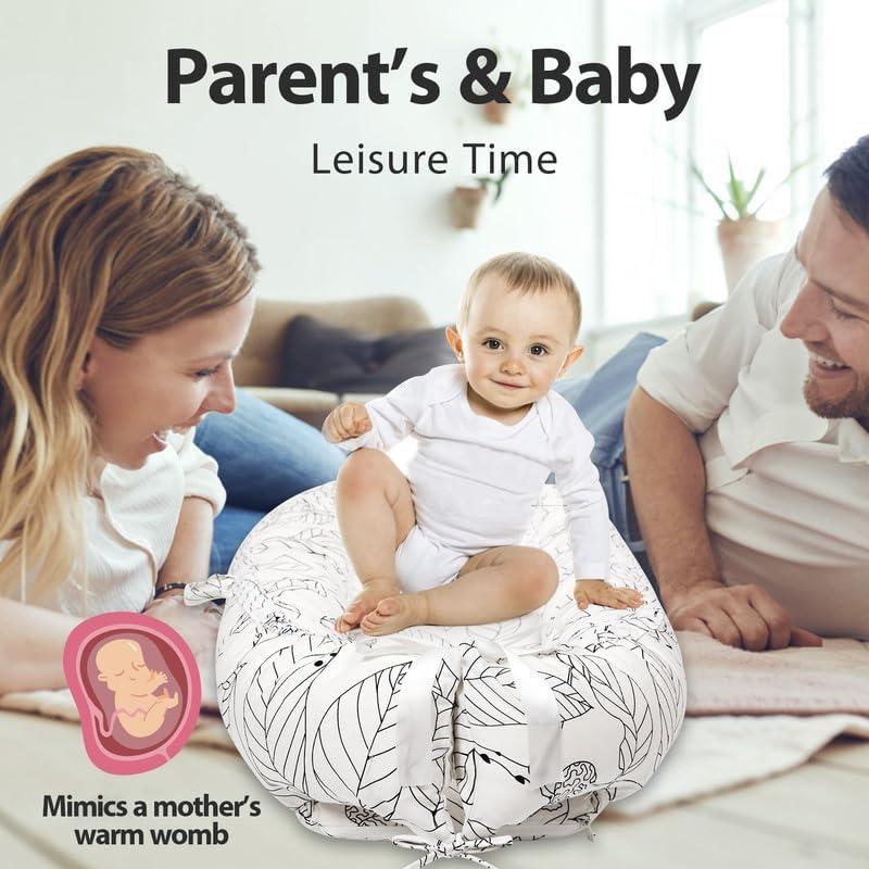 Cojín para Bebé Meindoovm de Algodón Orgánico Reversible