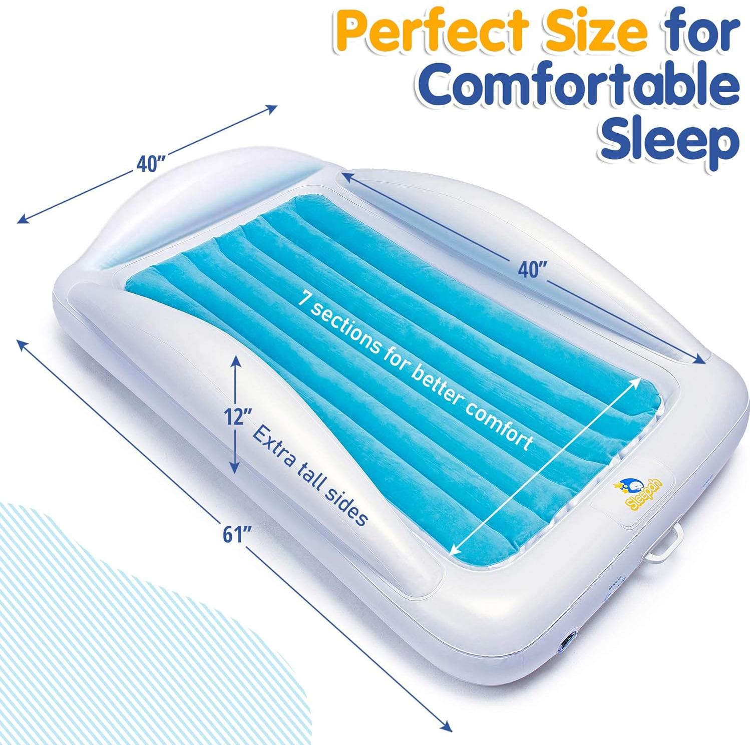 Cama de viaje inflable Sleepah SL101 para niños 155x102 cm