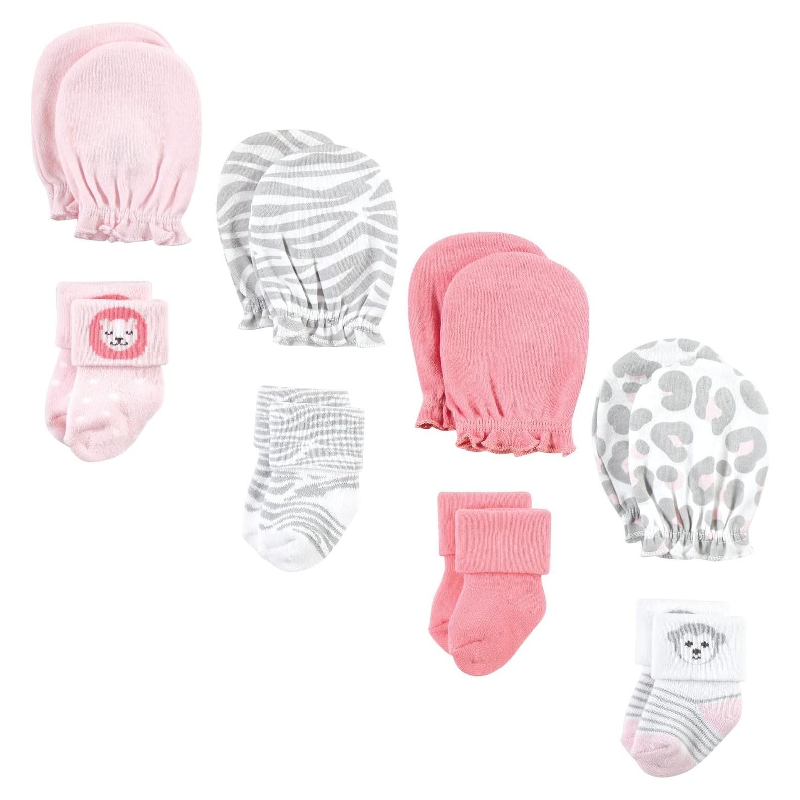 Conjunto de Calcetines y Manoplas Hudson Baby 0-6 meses