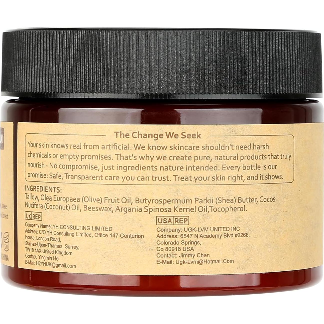 Bálsamo Hidratante Facial LEPONIX 150g Grasa de Res Orgánica