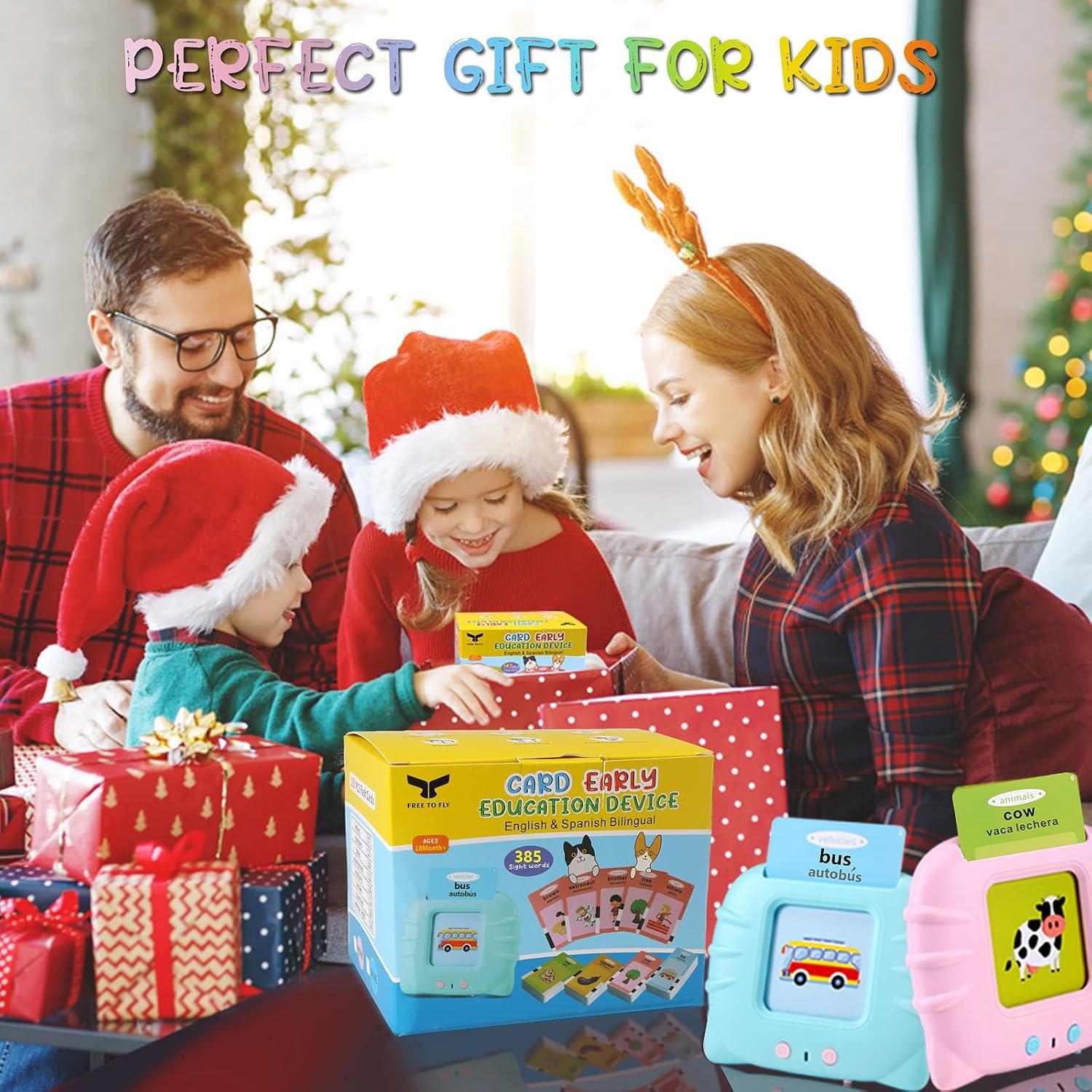 Juguete educativo bilingüe Free to Fly 386 palabras 2-6 años