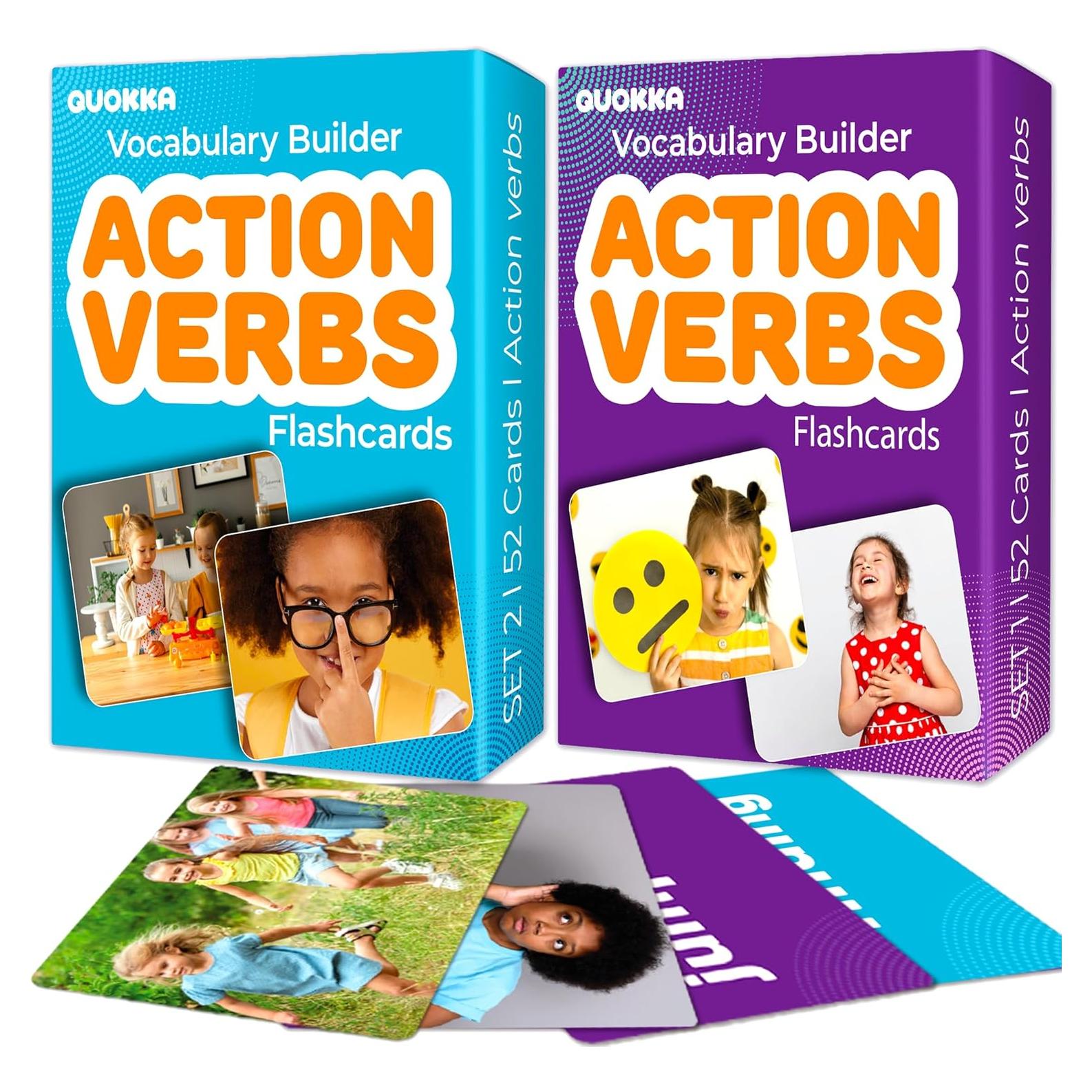 Tarjetas Didácticas de Acción 104 Adducate para Terapia del Habla