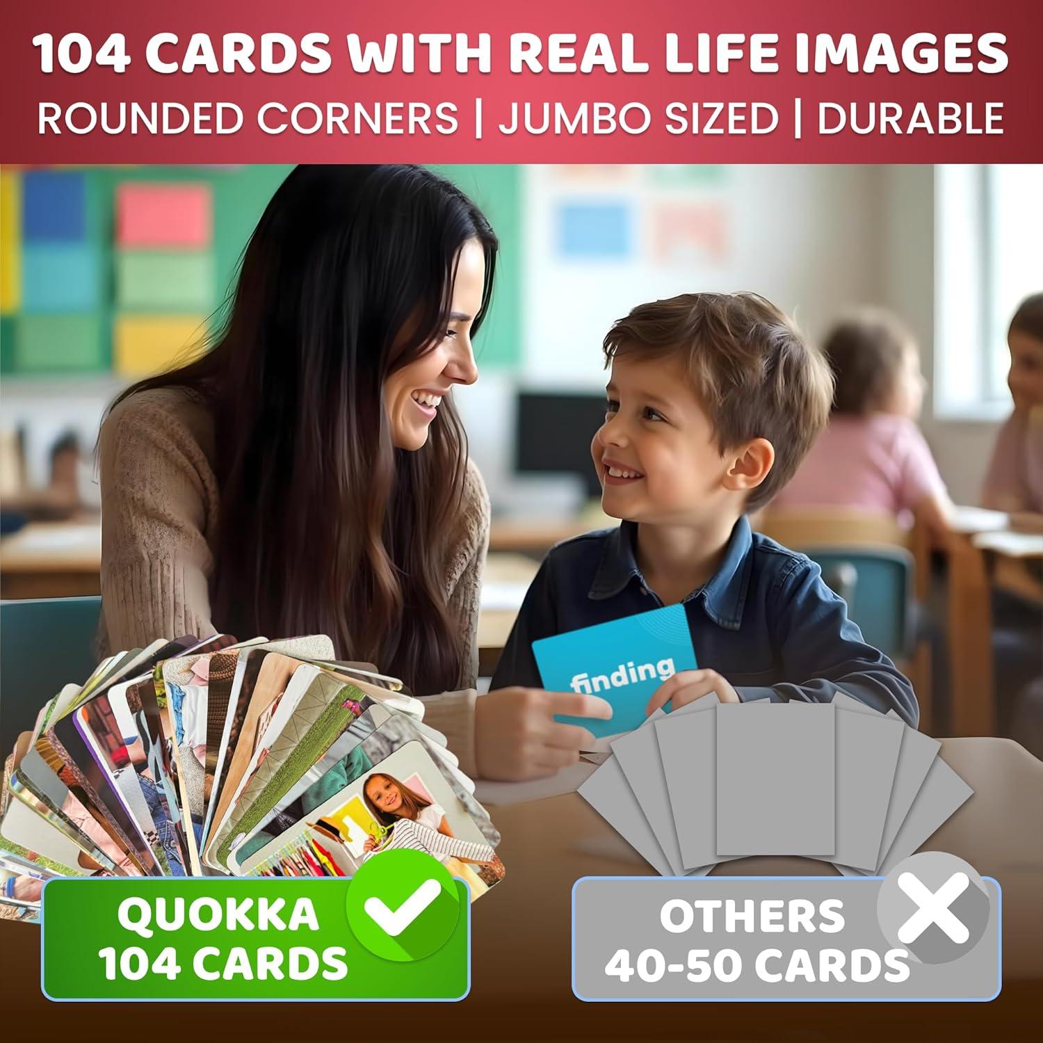 Tarjetas Didácticas de Acción 104 Adducate para Terapia del Habla