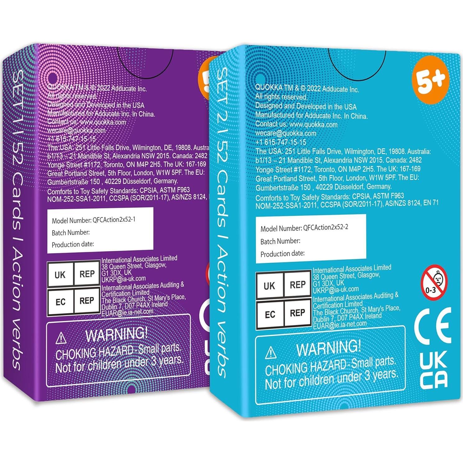 Tarjetas Didácticas de Acción 104 Adducate para Terapia del Habla