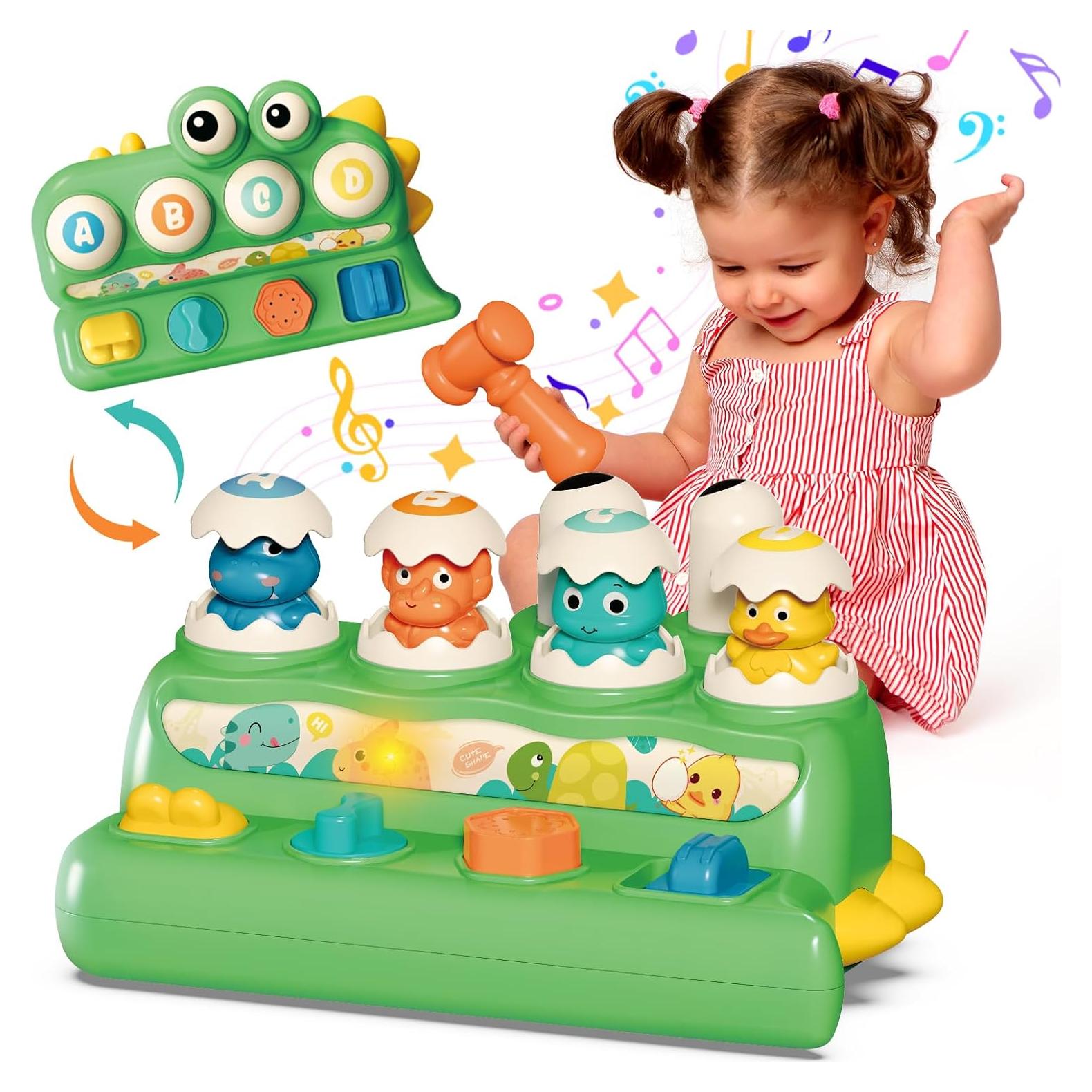 Juguete Musical Pop Up para Bebés 12-18 Meses - Tubaosiji