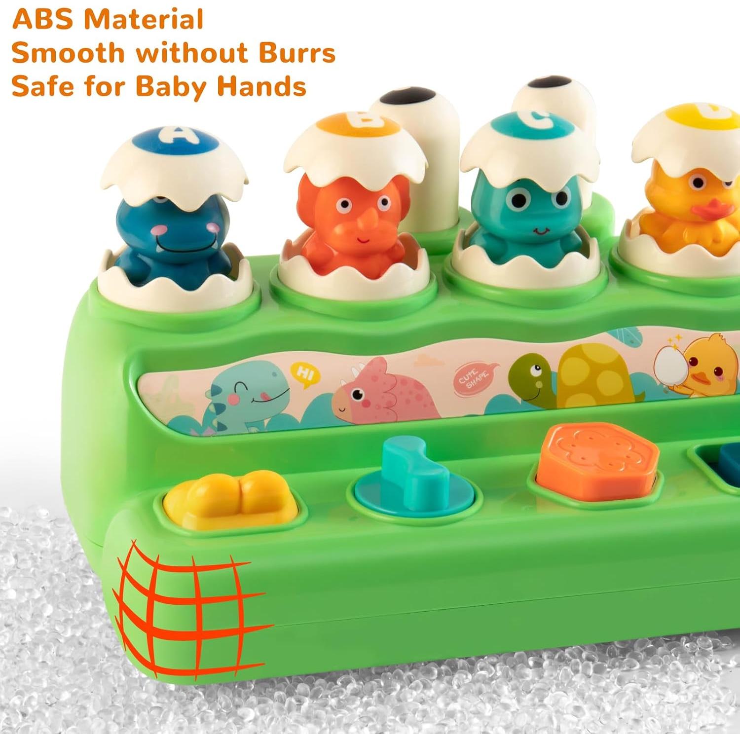 Juguete Musical Pop Up para Bebés 12-18 Meses - Tubaosiji