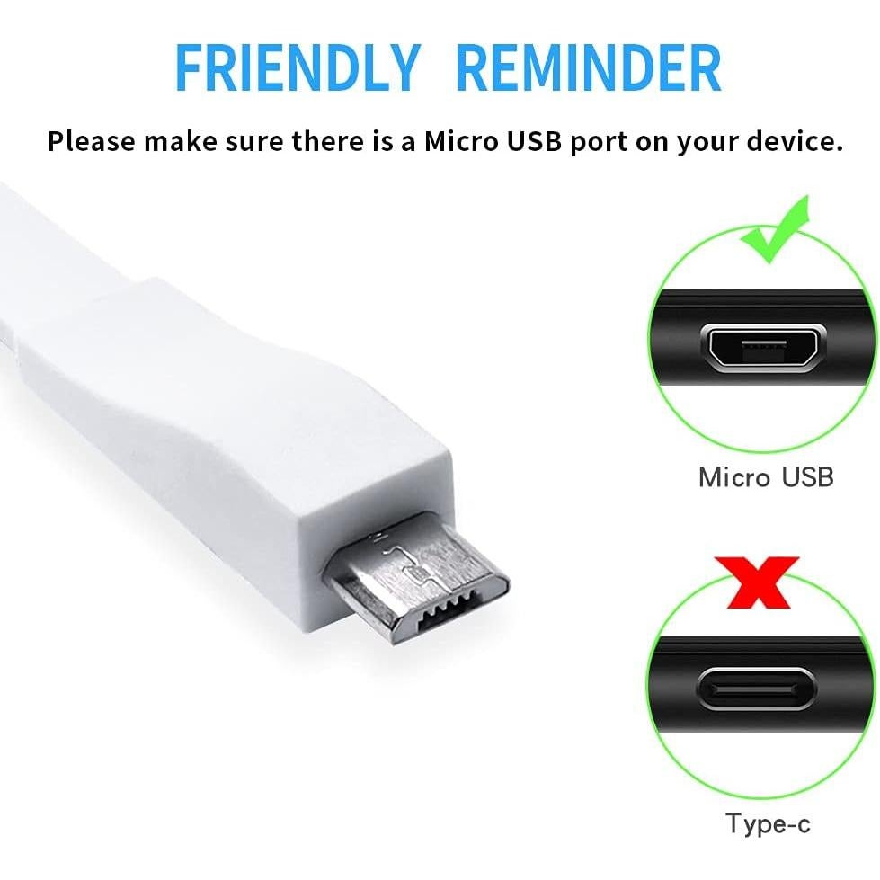 Cable USB Micro 1.2M HUYUN para Altavoces UE Boom/Megaboom