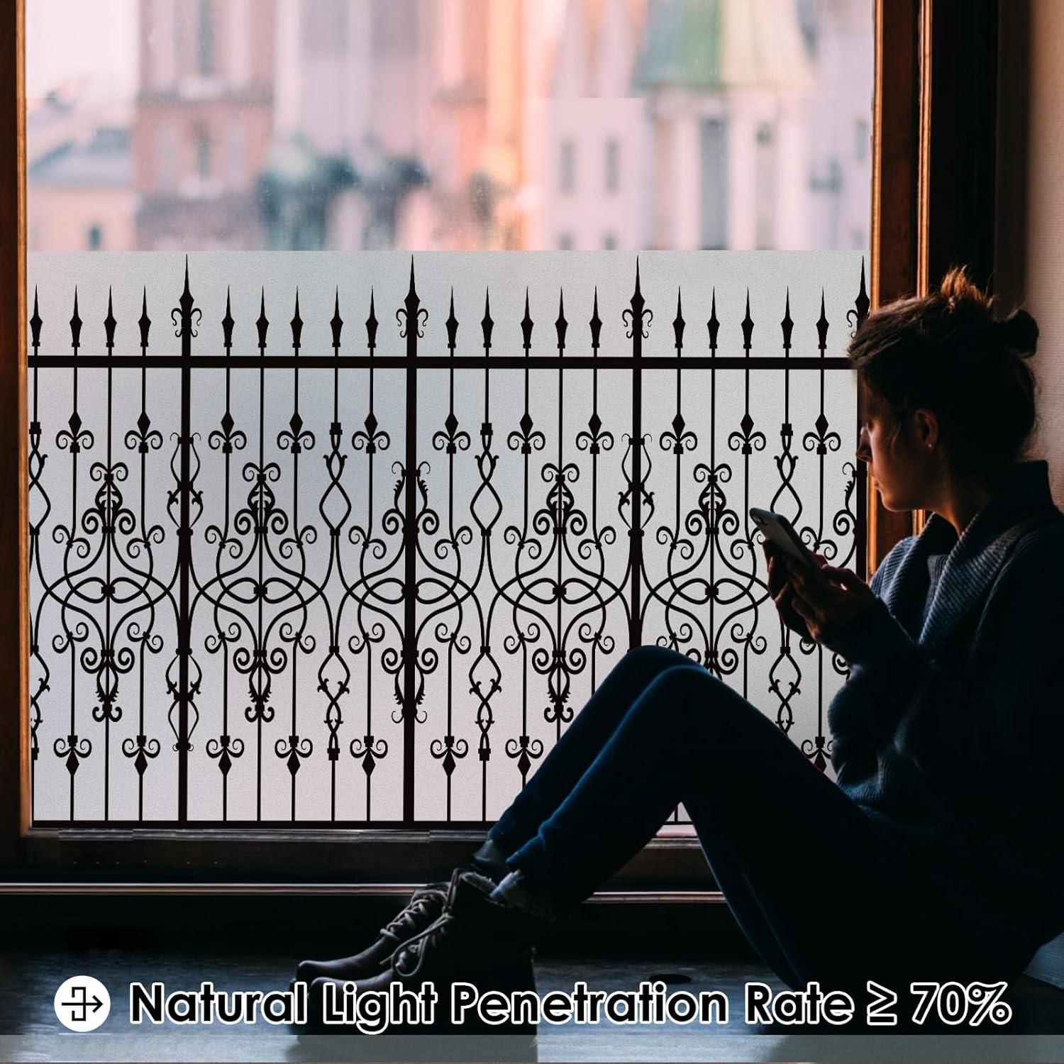 Película de Ventana DKTIE 200x45 cm Privacidad 100% UV