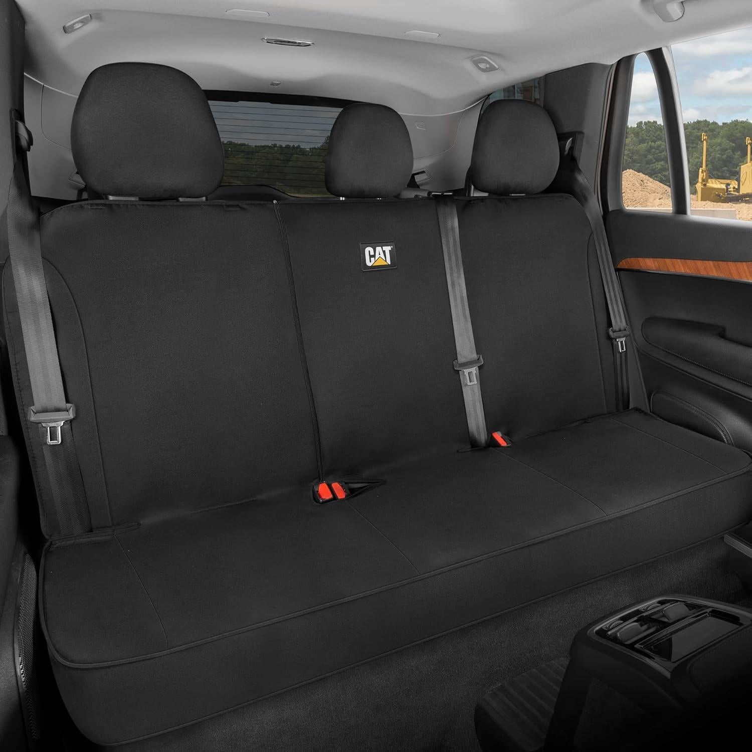 Cubierta de Asiento Trasero FlexFit Cat Negra 60/40 para Auto