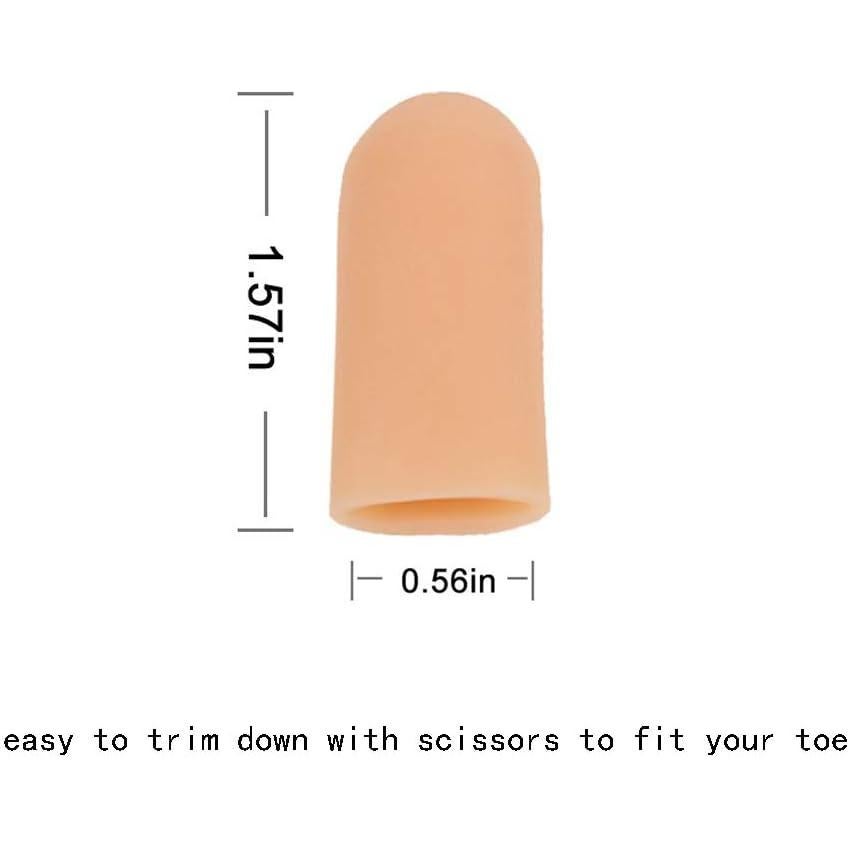 16 Protectores de Dedos Conpru de Goma SEBS para Callos y Ampollas