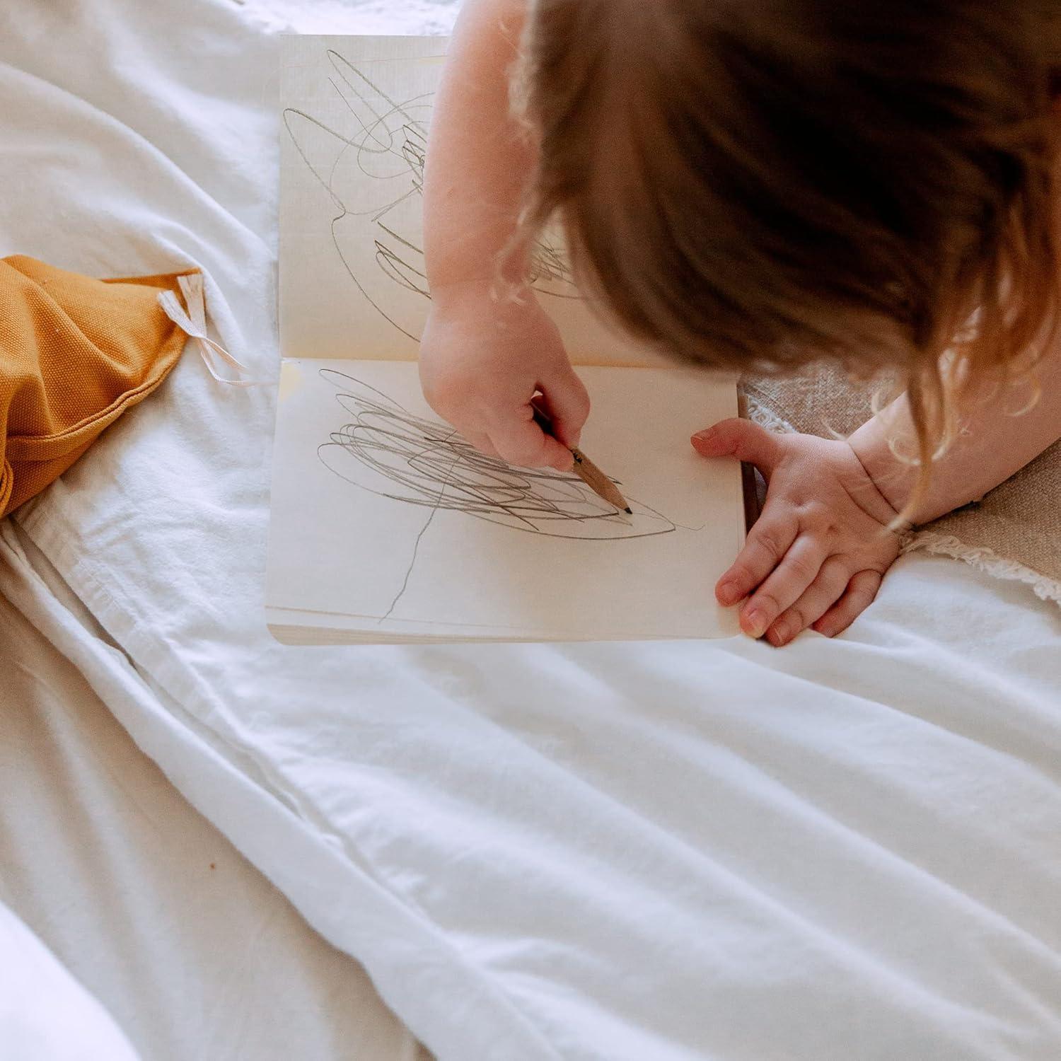 Cuaderno de bolsillo TWONE, tapa negra, 12 unidades, 30 hojas