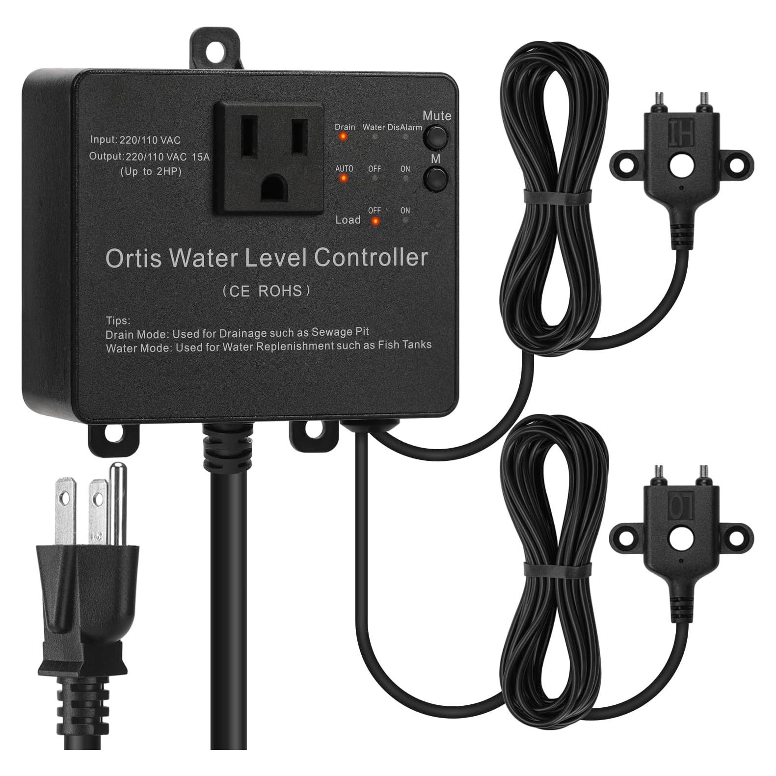 Interruptor Electrónico de Bomba Hi-Lo Ortis 110/220V con Sensores