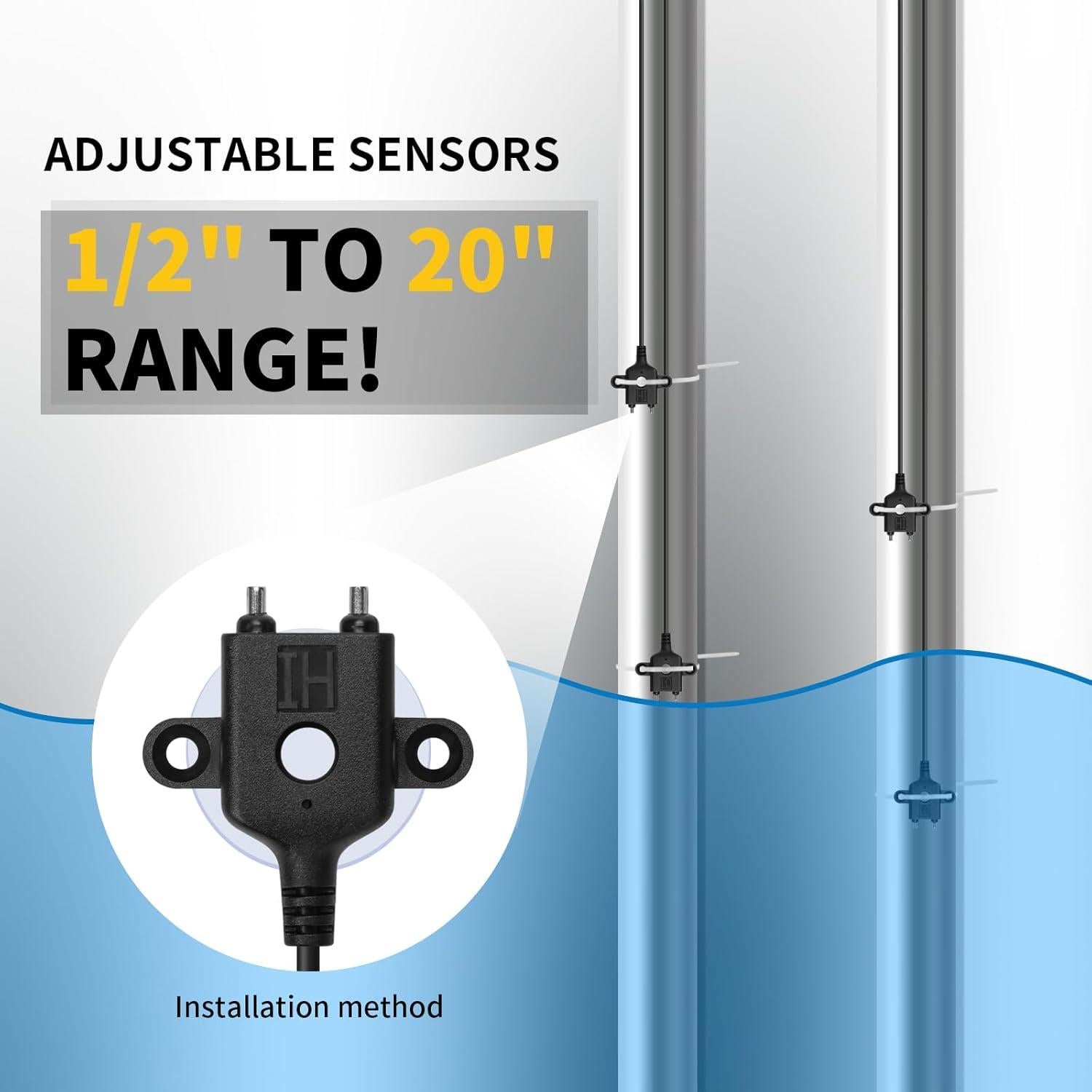 Interruptor Electrónico de Bomba Hi-Lo Ortis 110/220V con Sensores