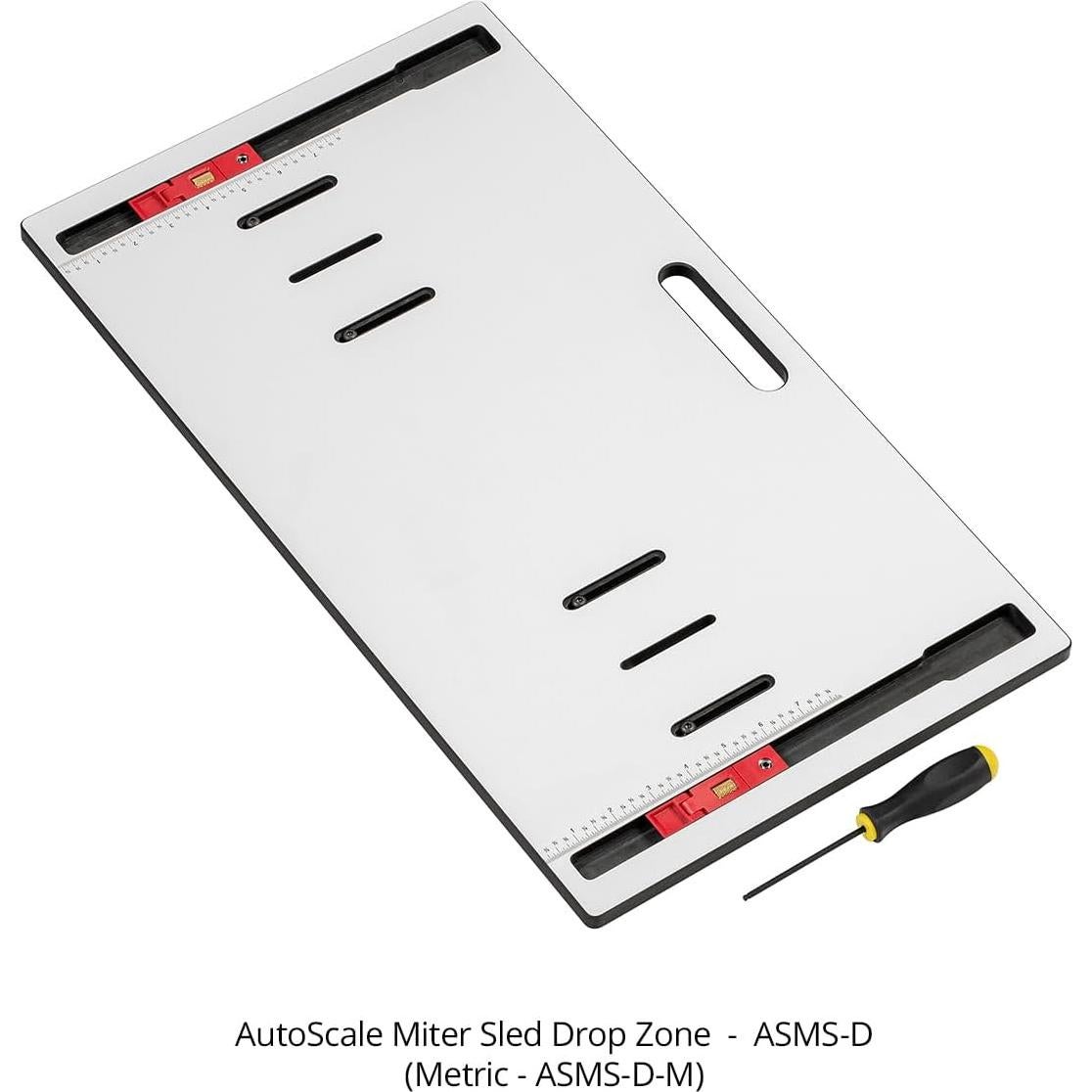 Trineo de Inglete AutoScale Woodpeckers con Zona de Caída