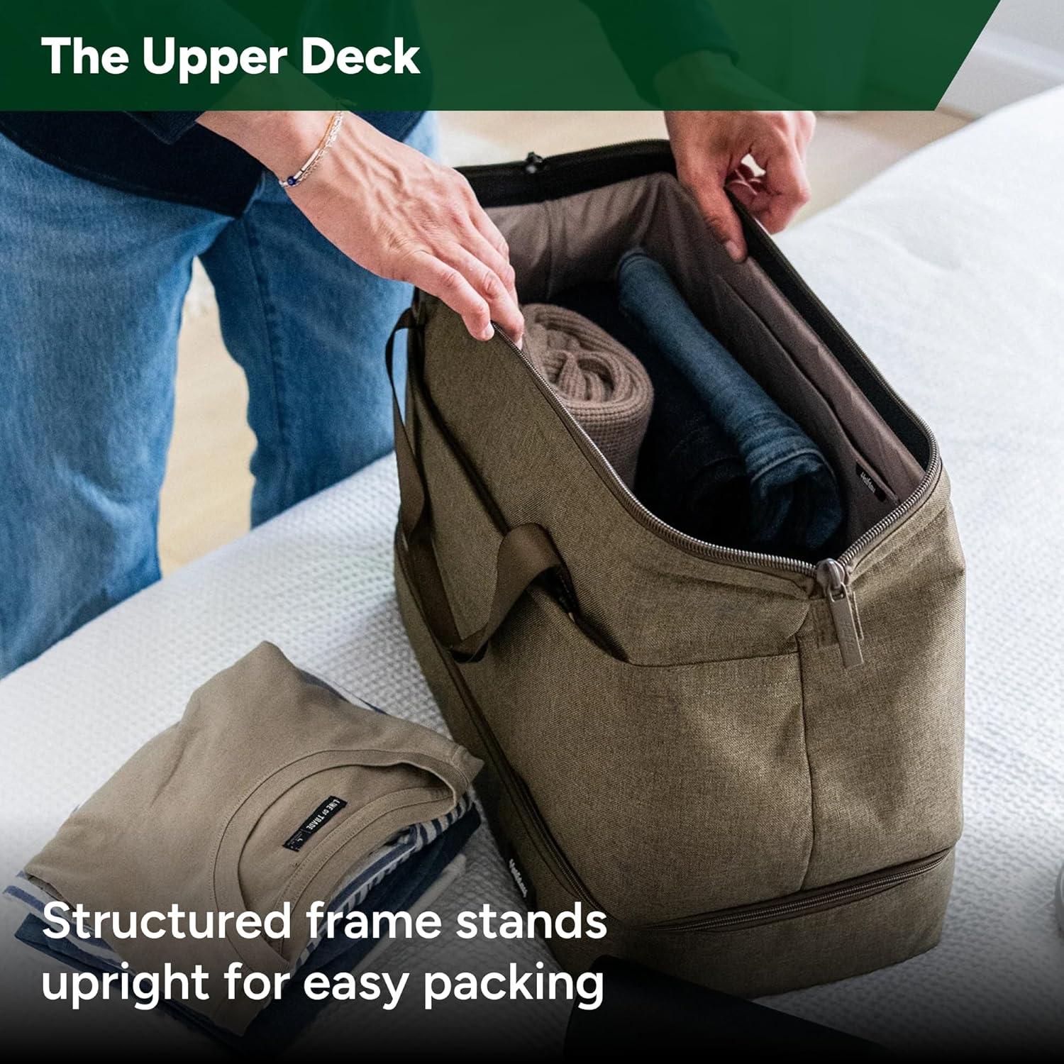 Bolsa de viaje de fin de semana Halfday 40L Duna - Doble compartimento