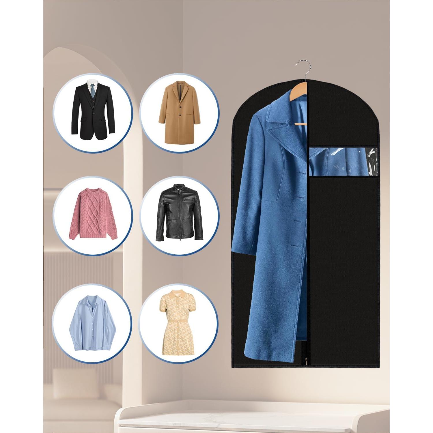 Fundas para Ropa Lazydrop 61x109 cm - 2 Paquetes PEVA