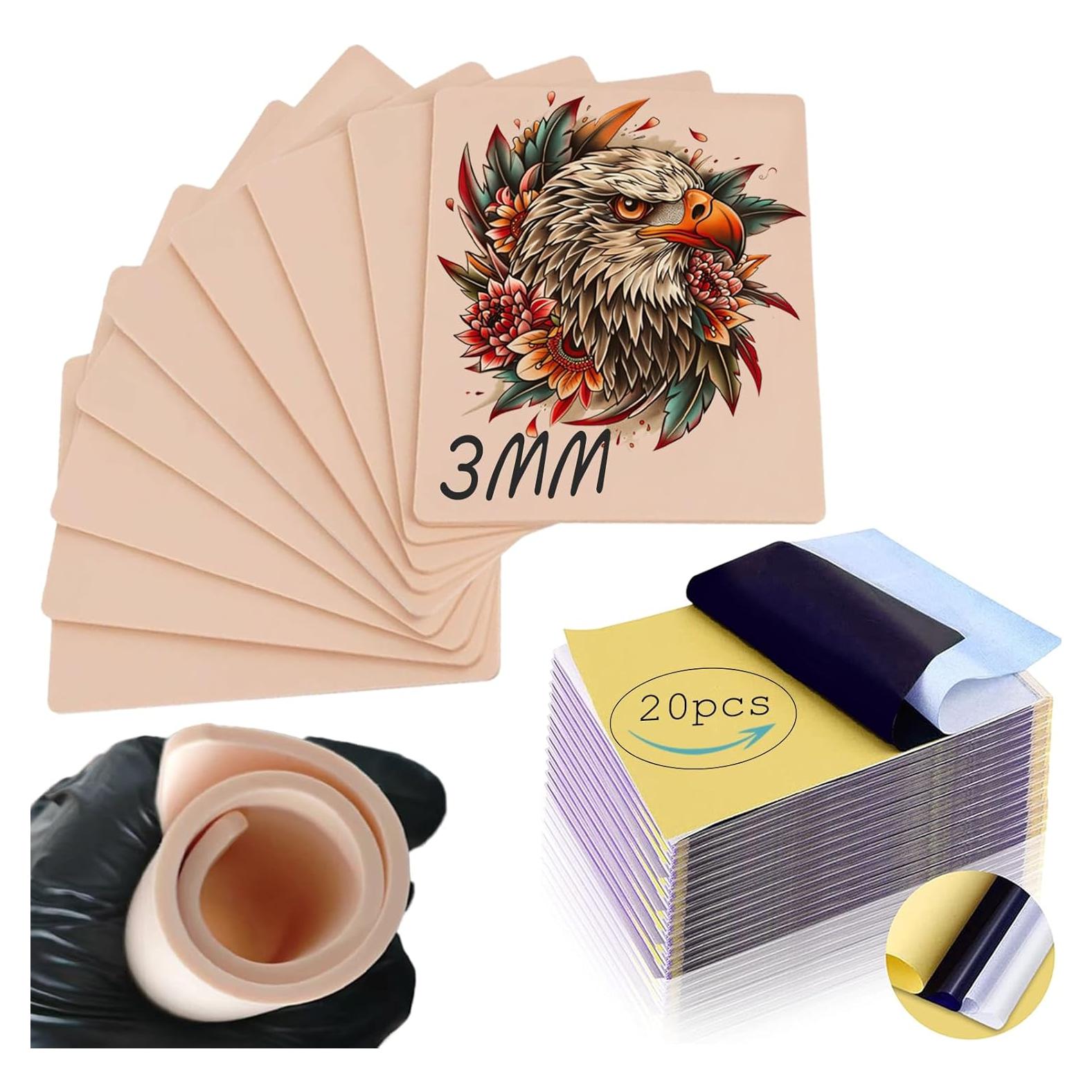 Kit de Práctica de Tatuaje Yugui 30 Piezas - Piel y Papel