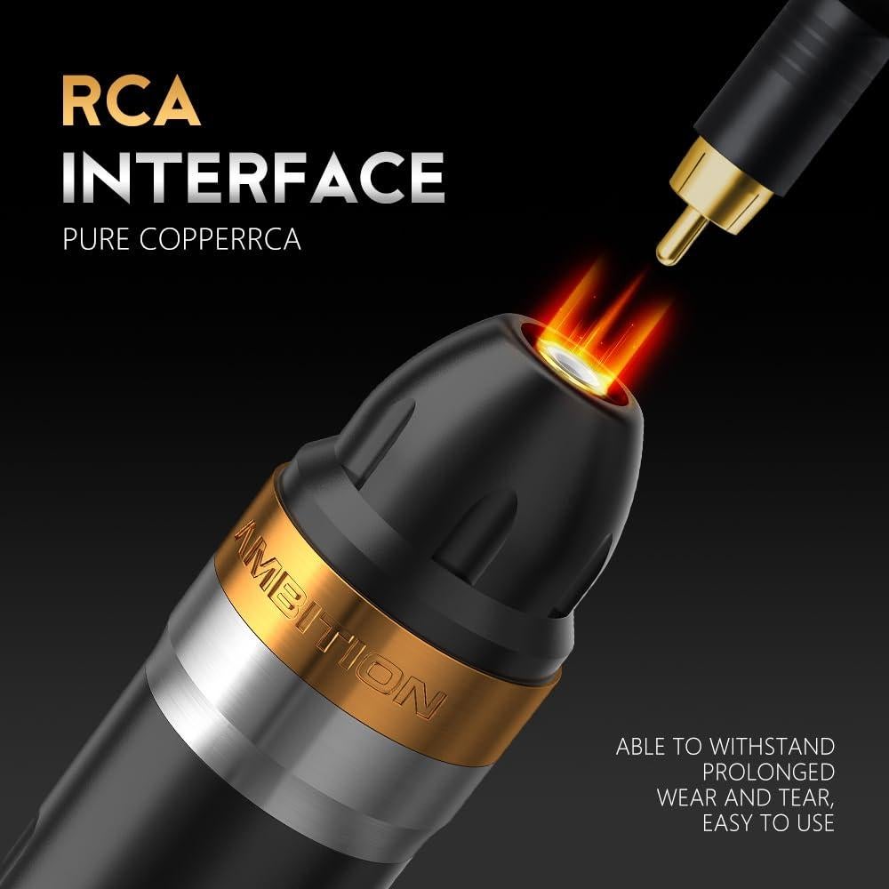 Máquina de Tatuaje Rotativa Ambition Shura - Ligera y Ergonómica