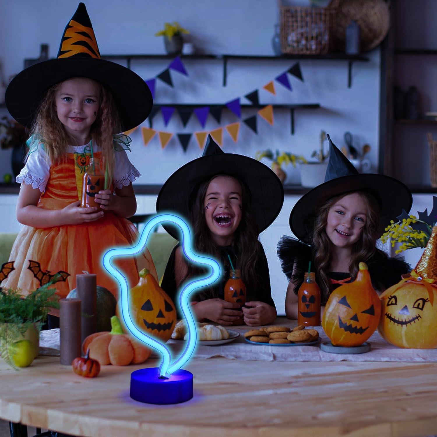 Lámpara de Neón LED ENUOLI Fantasma Decorativa 28.5cm