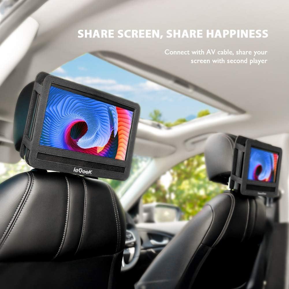 Reproductor de DVD Portátil ieGeek 9.5" para Niños - Batería 5h