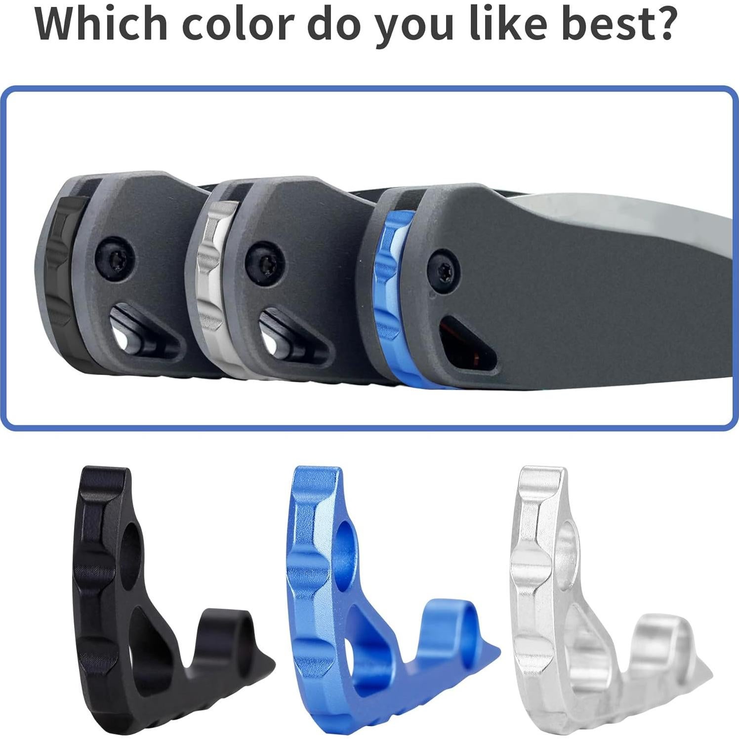 Separador Trasero Qtcial para Benchmade Bugout 535 - Aluminio Ligero