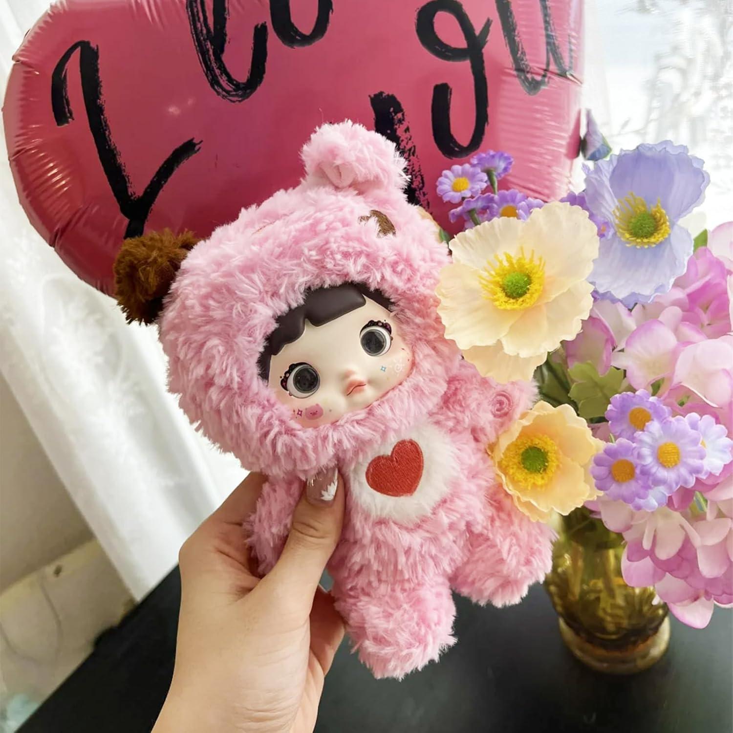 Muñeca de Peluche CALEMBOU Kawaii Nommi Sorpresa 16-18 cm