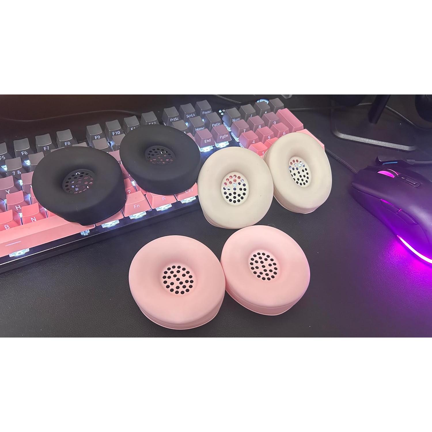 Cubierta de Silicona para Almohadillas Beats Solo 4/3 - Negro