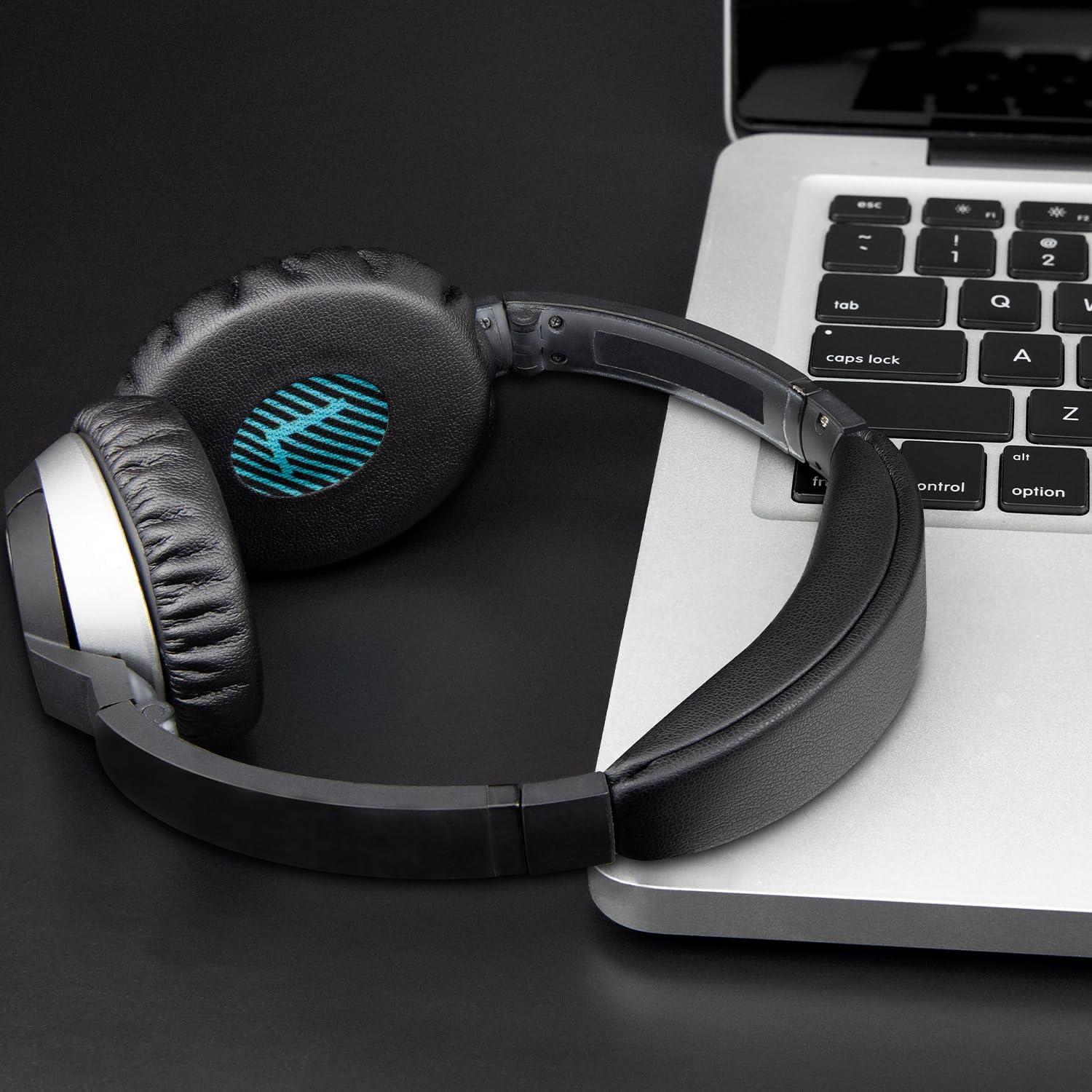 Funda de diadema SOULWIT para auriculares Bose OE2 y SoundTrue OE - Negro