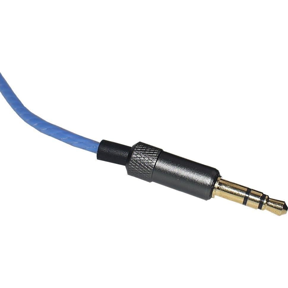 Cable de auriculares MMCX 3.5mm Learsoon 1.2m Azul