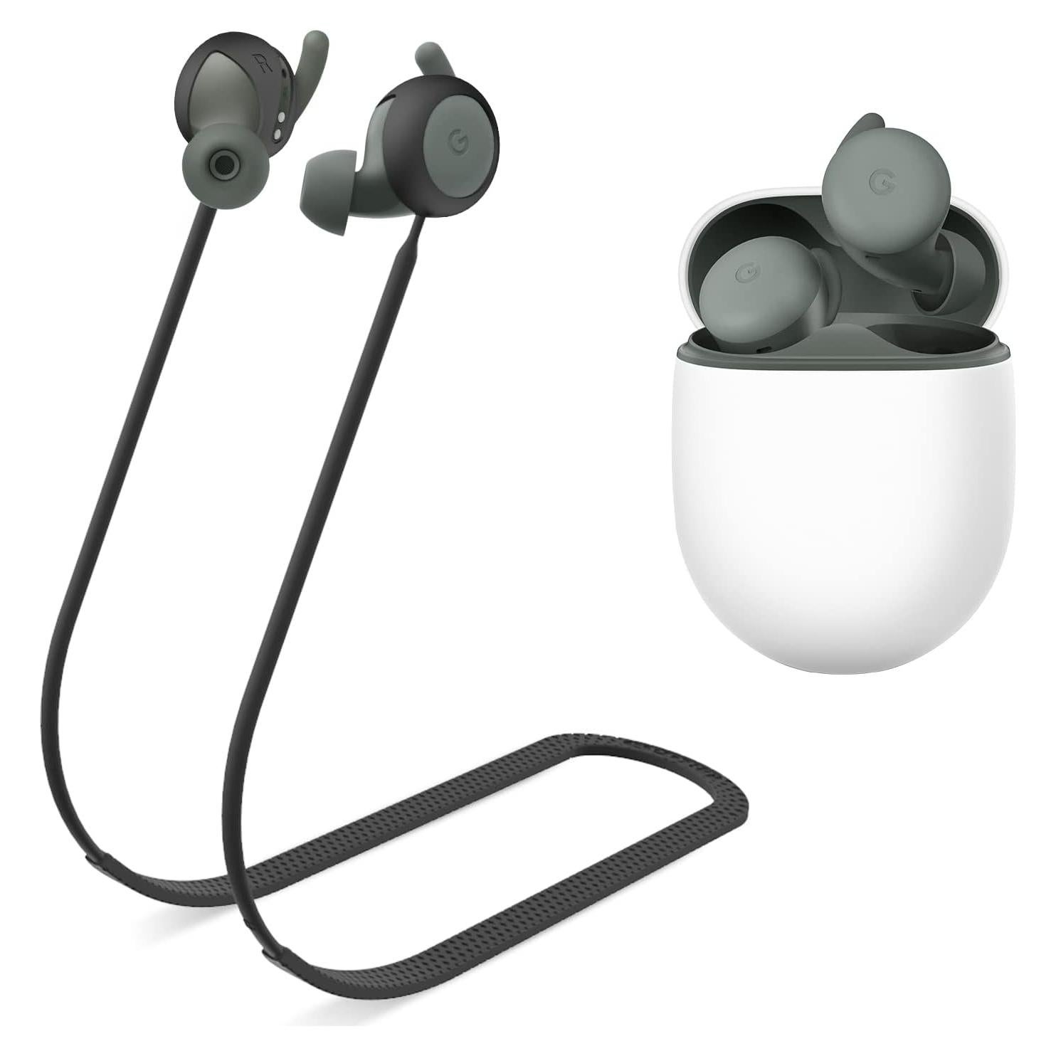 Correa Antipérdida WOFRO para Google Pixel Buds A-Series - Negro