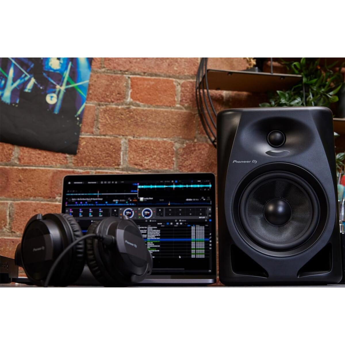 Monitores Activos Pioneer DM-50D 5" con Cables TRS